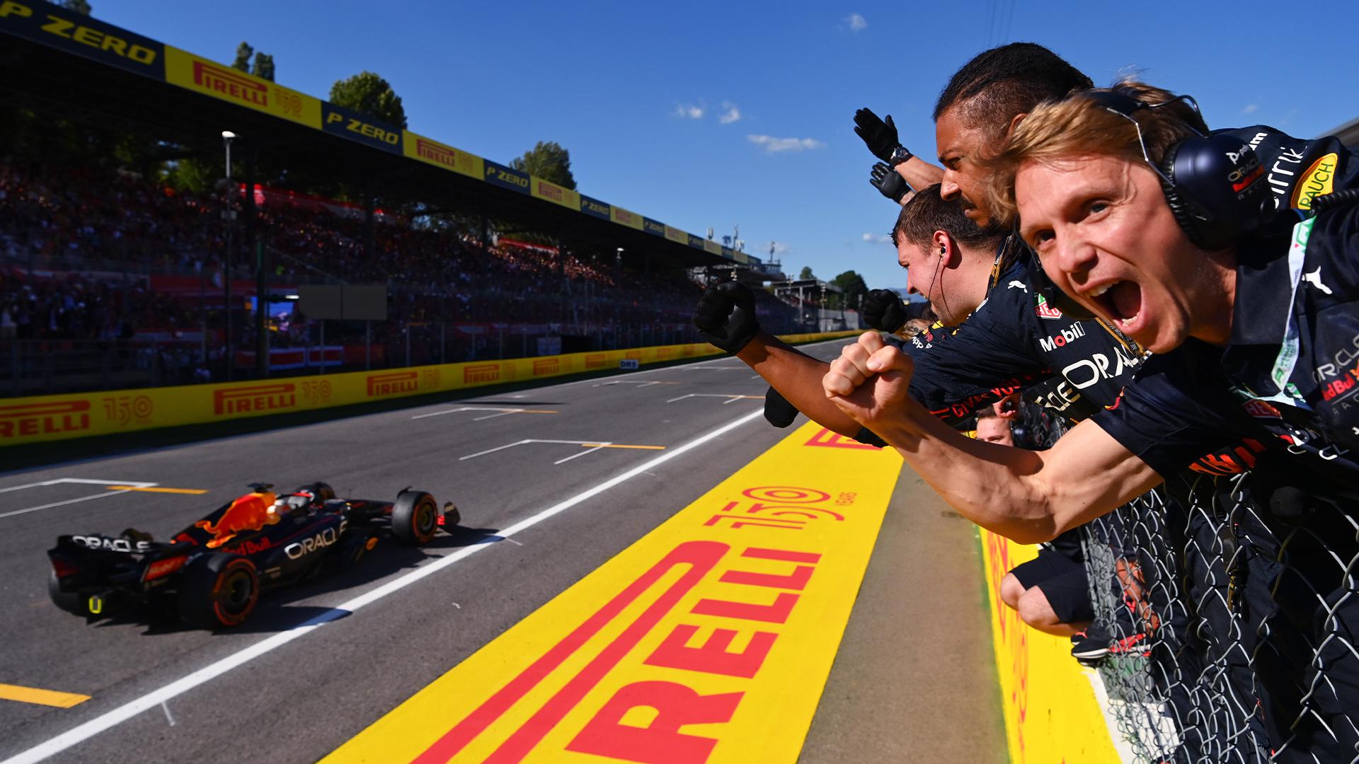 $!Max Verstappen gana el Gran Premio de Italia; Checo es sexto