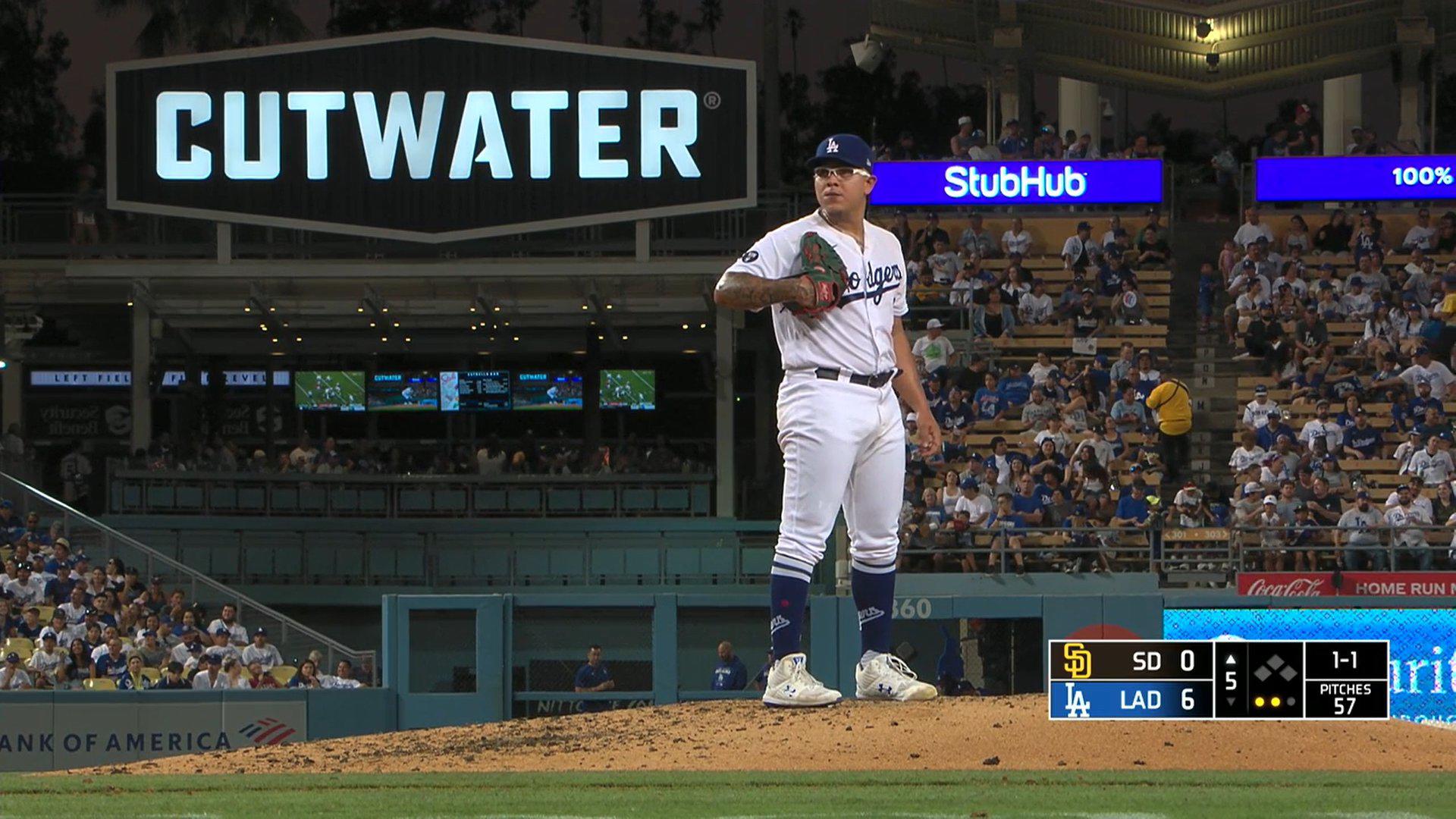 $!Julio Urías domina a Padres y logra su victoria 15 de la temporada