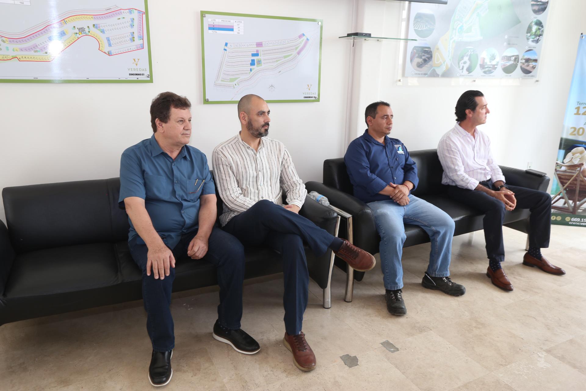 $!Francisco Javier Moreno Lizárraga, Iván Pico, Jorge Guadalupe González y Carlos Álvarez del Castillo.