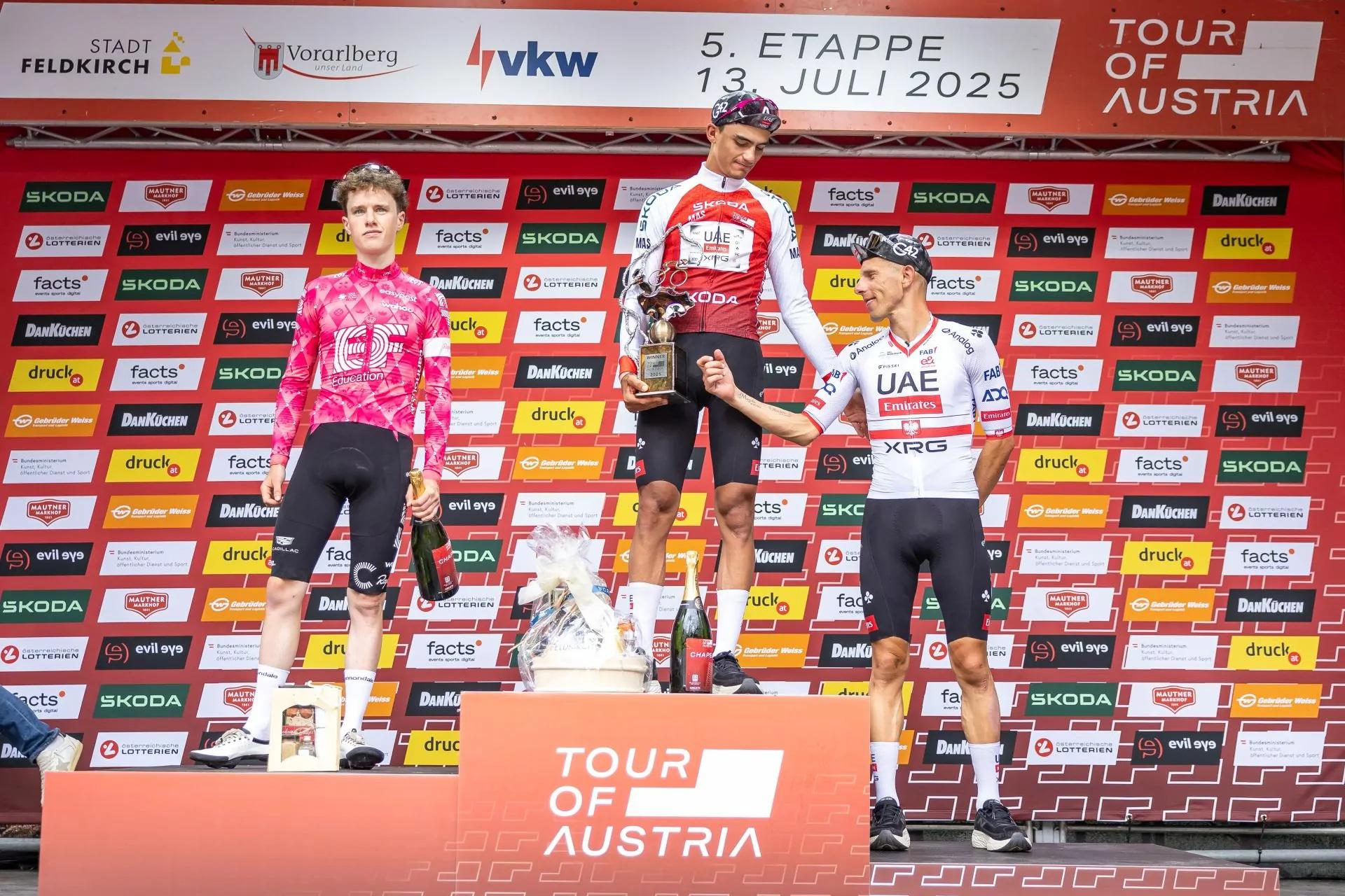 $!Isaac del Toro conquista la Vuelta a Austria 2025 y hace historia para el ciclismo mexicano