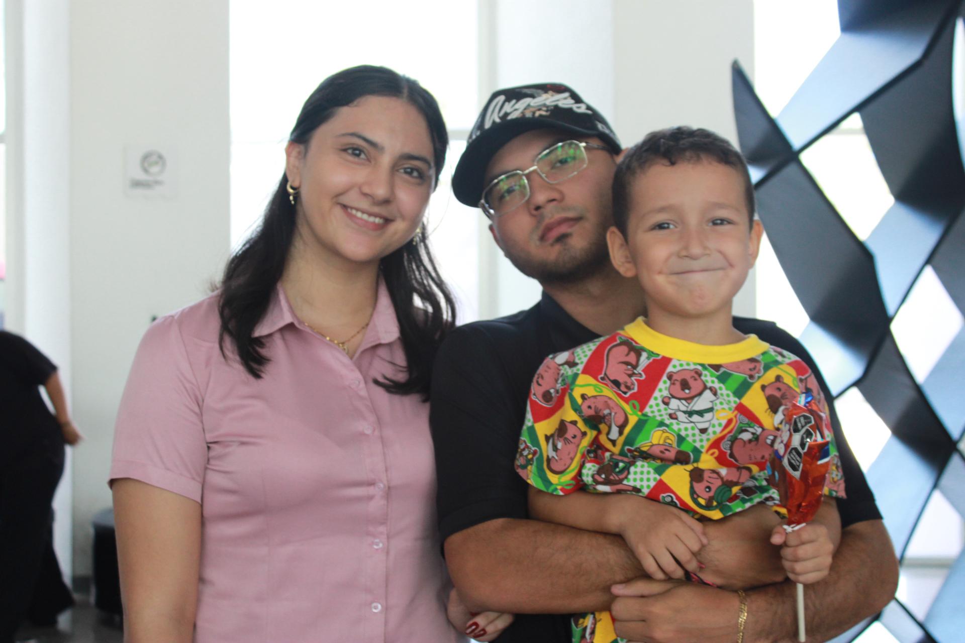 $!Estrella, Luis e Iker Camacho.
