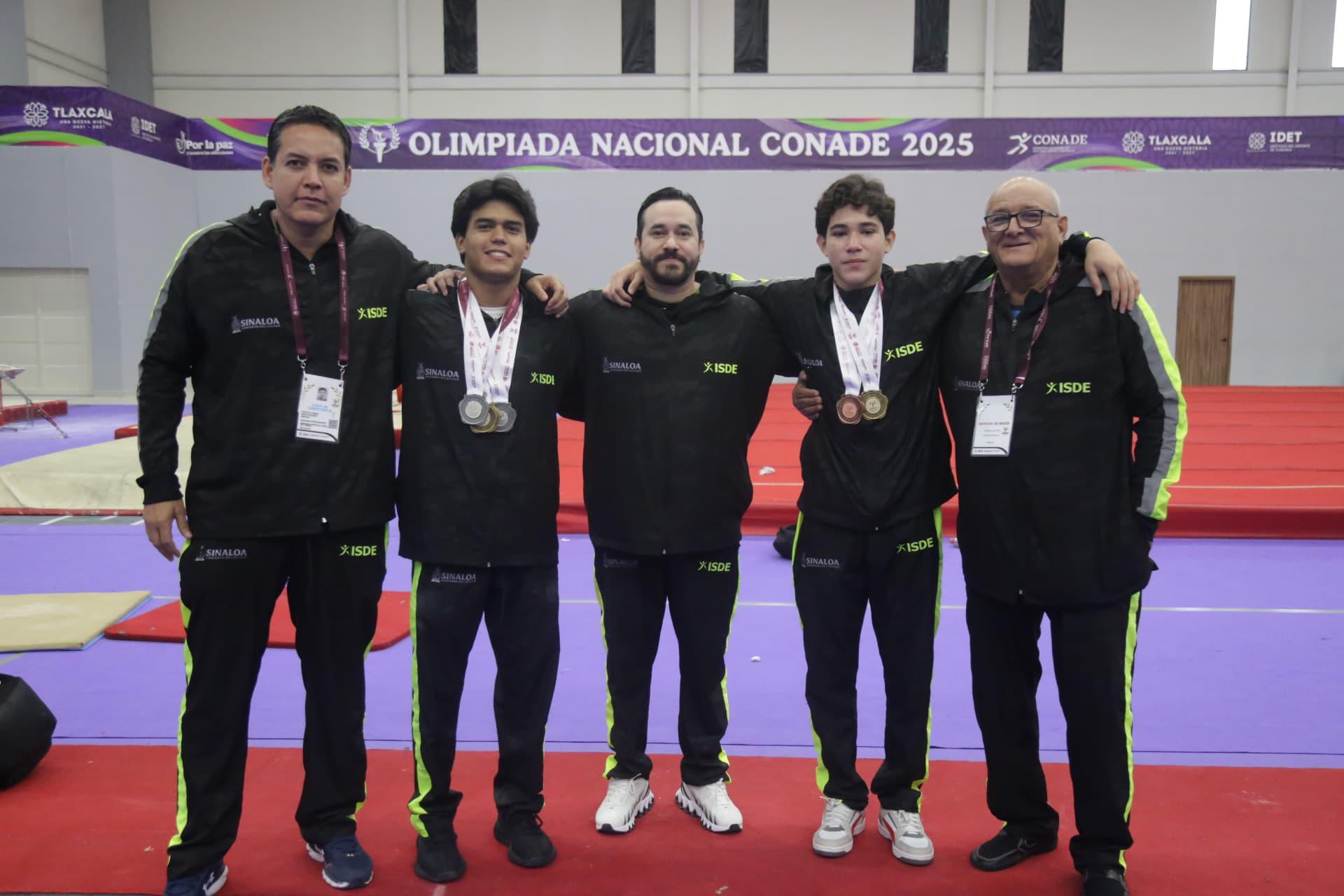 $!Sinaloa sumó tres oros, dos platas y un bronce en Olimpiada Nacional de Gimnasia