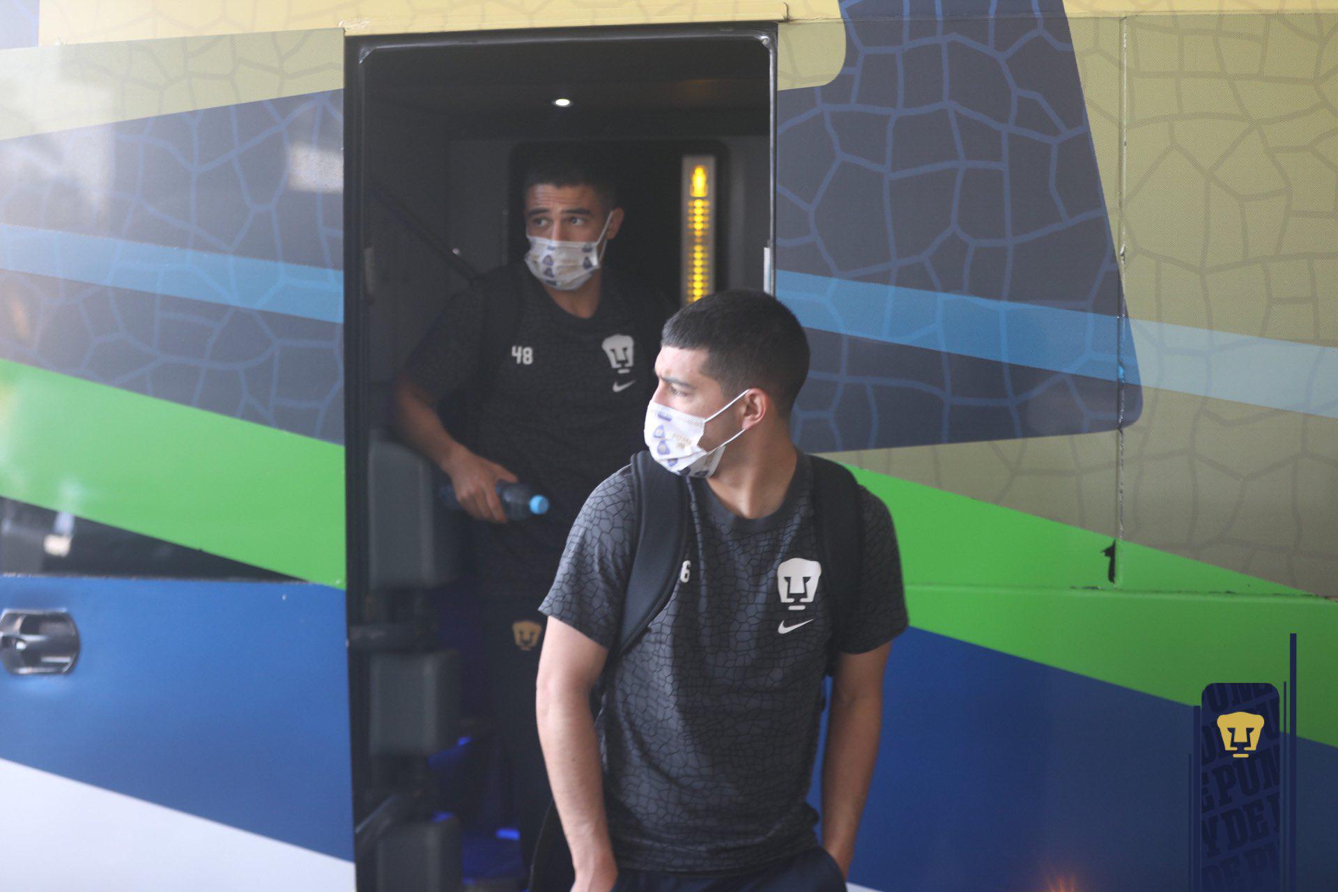 $!Pumas aterriza en Mazatlán para encarar este sábado a los Cañoneros