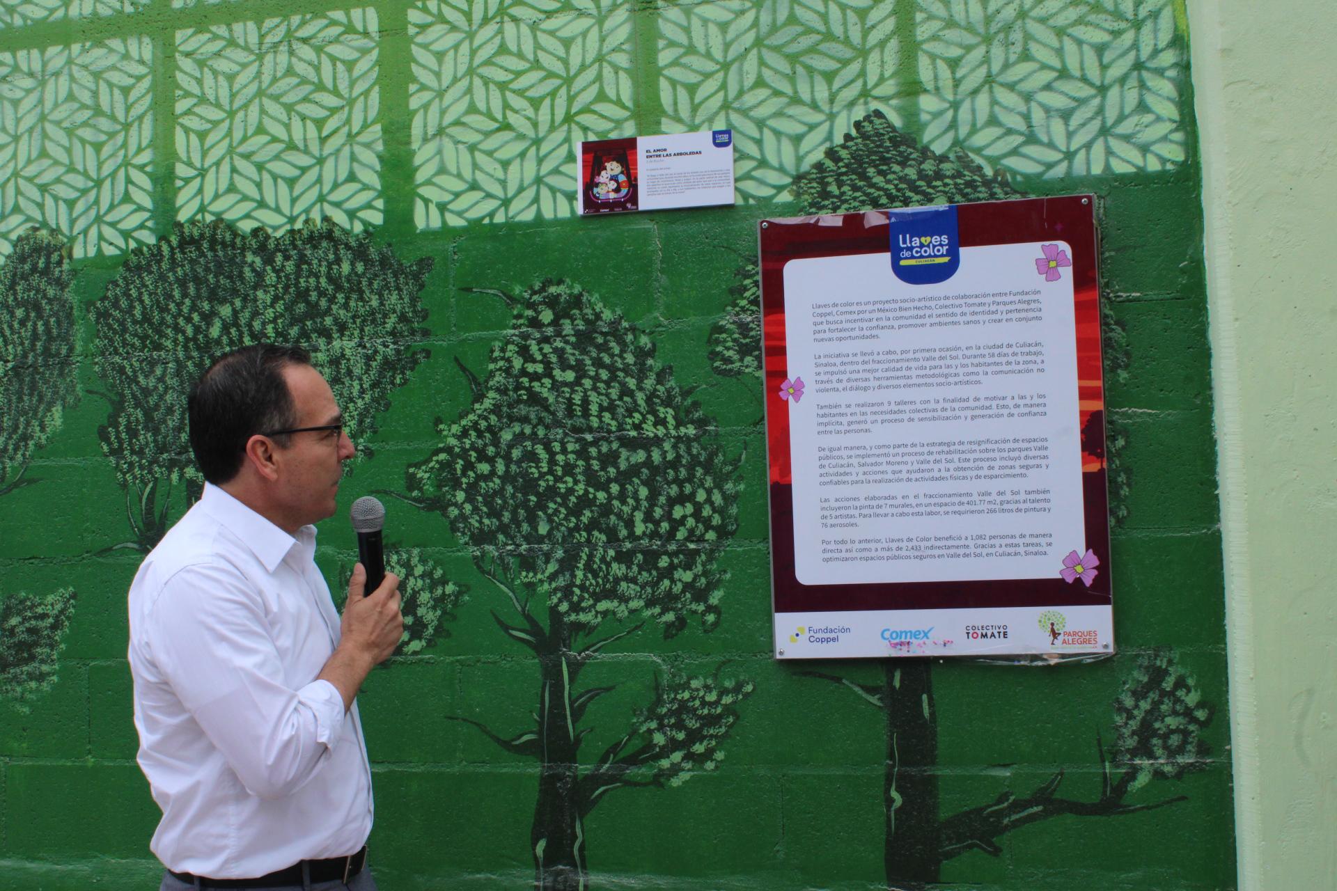 $!Miguel Calderón, presidente del patronato de Parques Alegres IAP