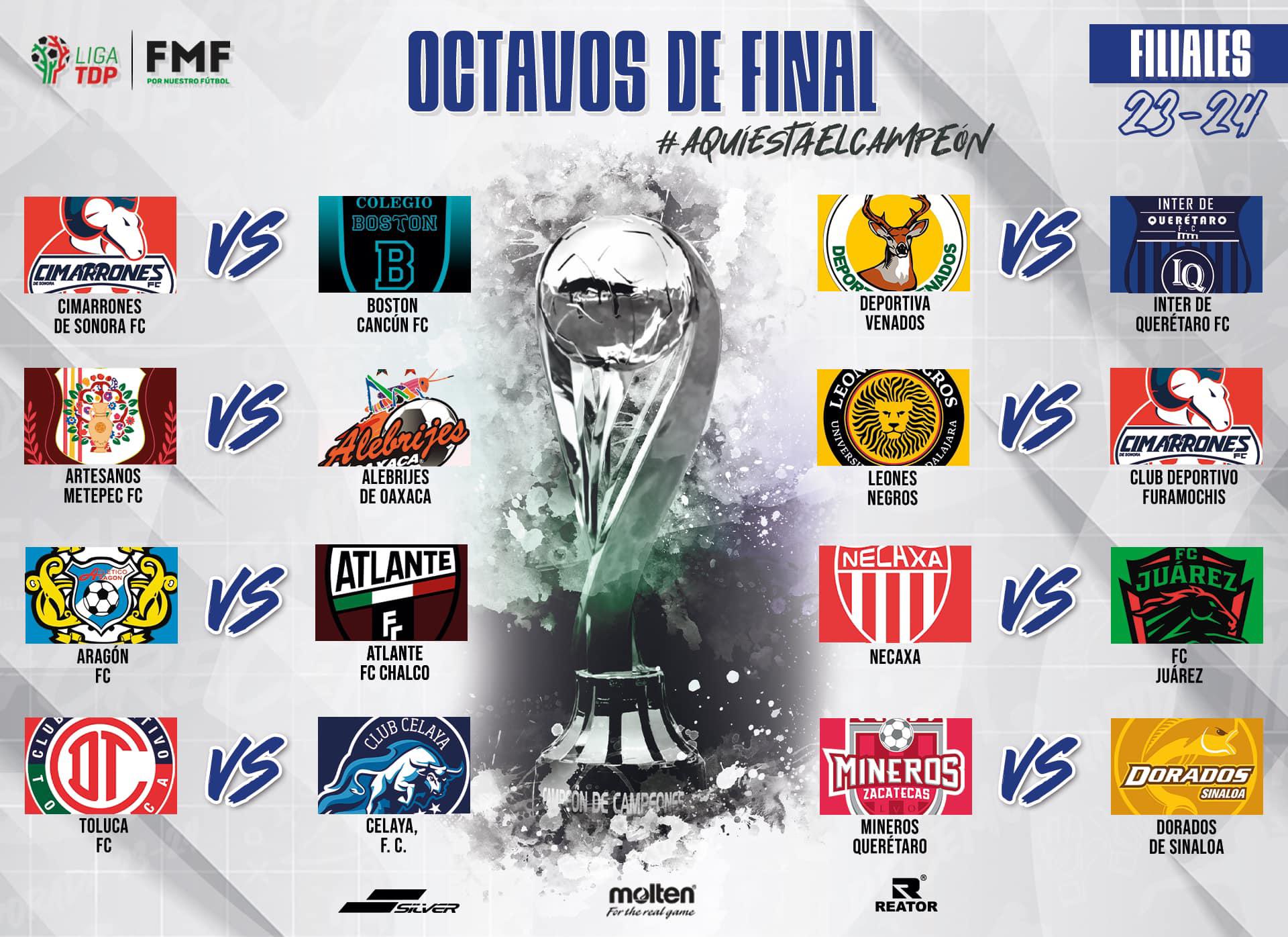 $!Listos los rivales de Dorados y FuraMochis FC en la Liguilla de la TDP