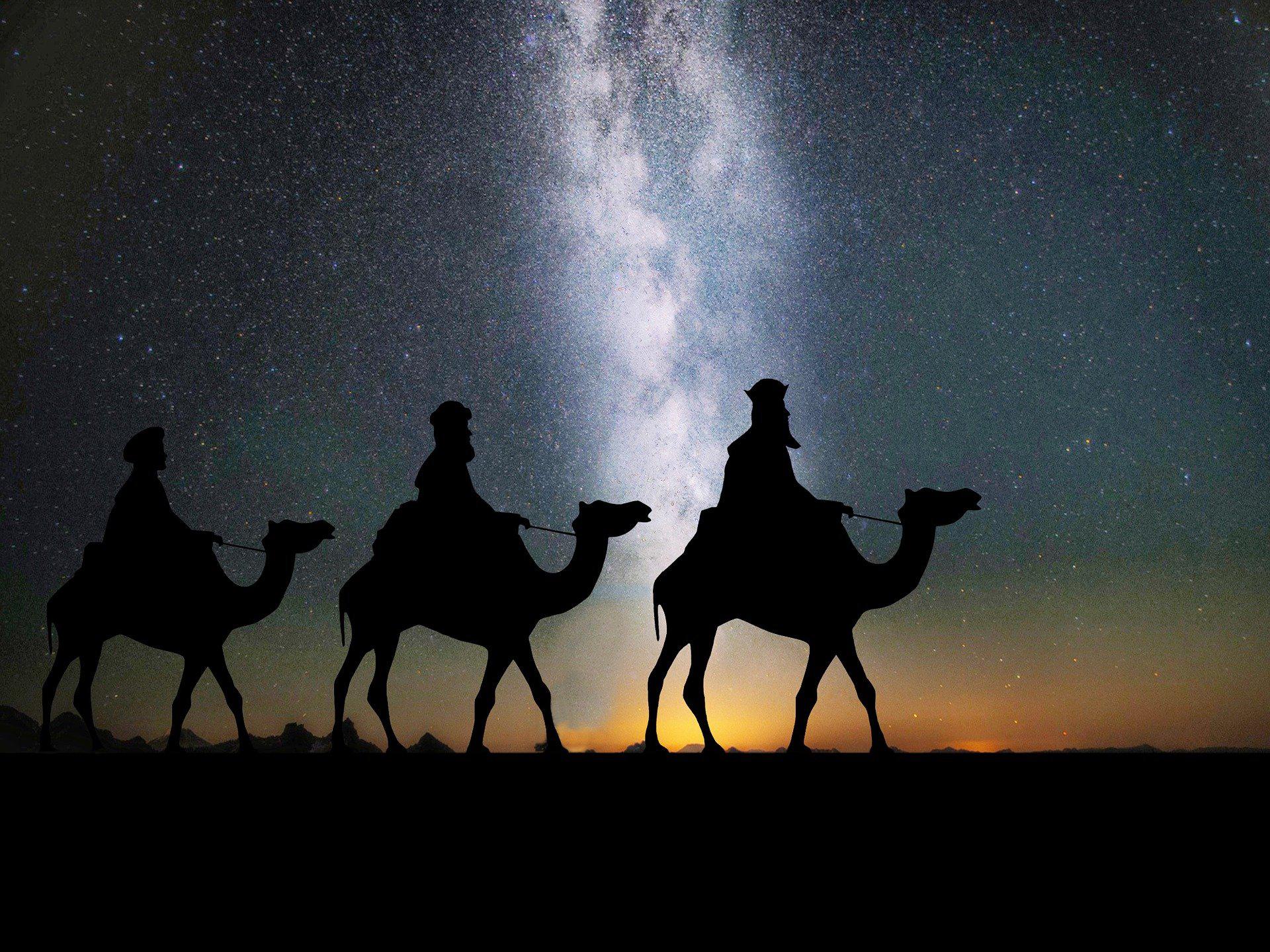 $!Revelan qué animales montaban los Reyes Magos