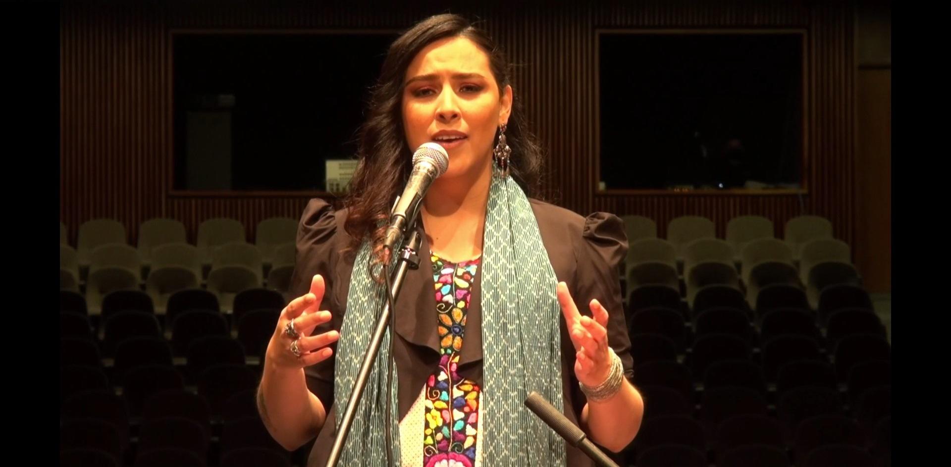$!Emerge el canto latinoamericano en la voz de María Inés Ochoa