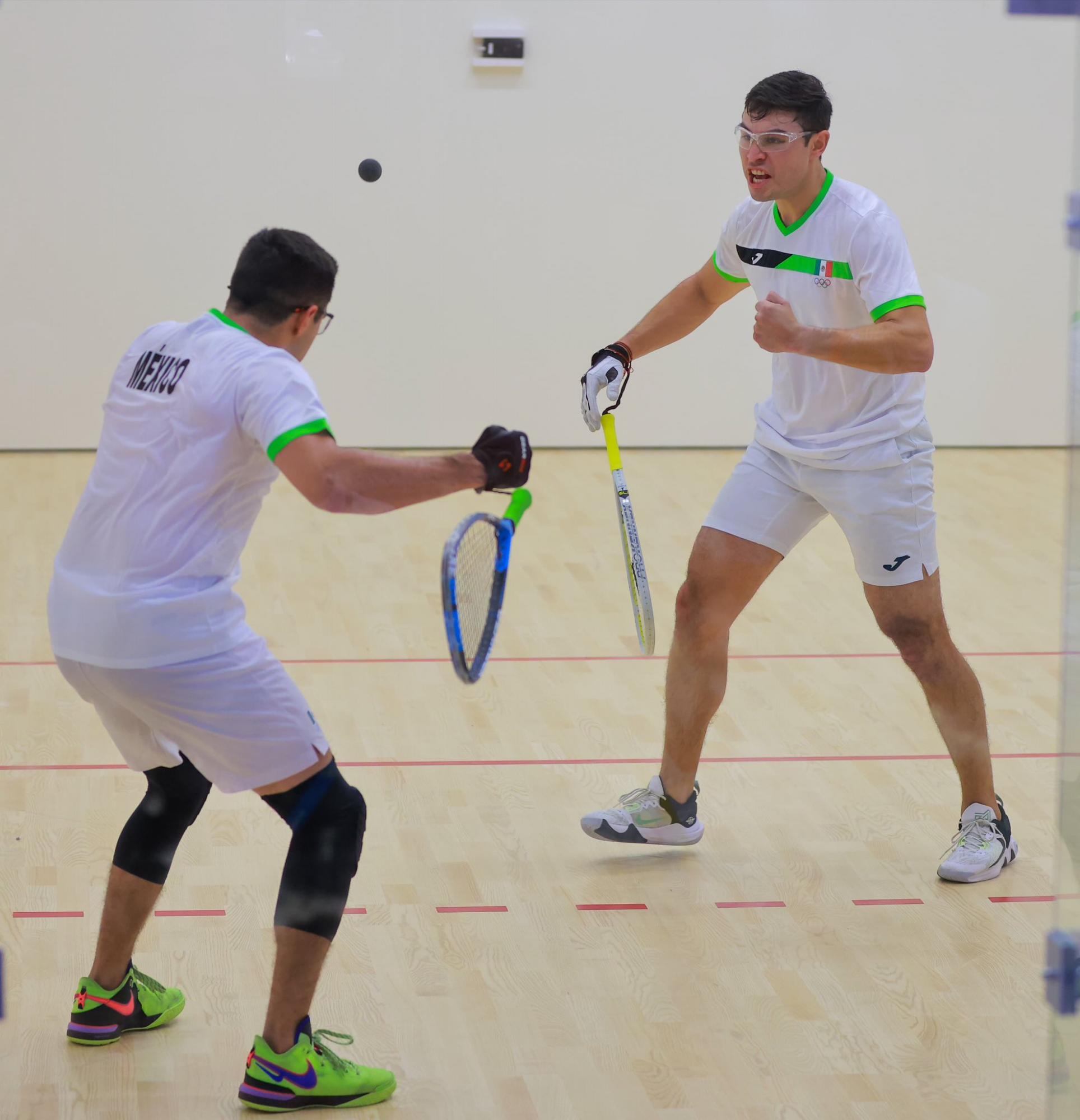 $!México revalida en Santiago 2023 el oro en dobles masculino en rácquetbol