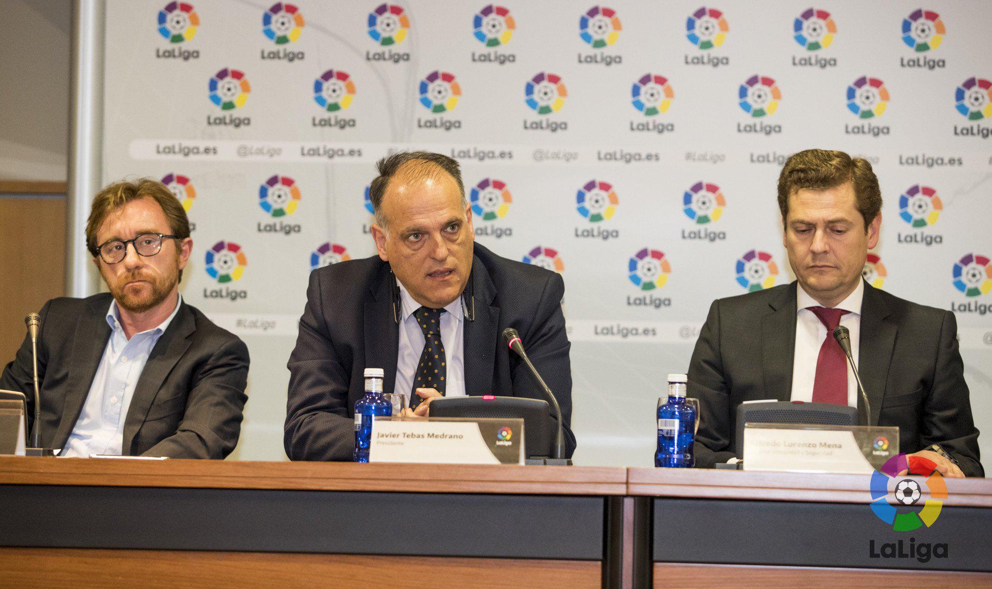 $!Javier Tebas arremete contra el Real Madrid por su ‘relato de victimismo’ y acusaciones al arbitraje