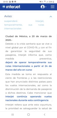 Provoca Covid19 embrollo en conectividad aérea del extranjero a México; sinaloense sufre crisis desde Cuba