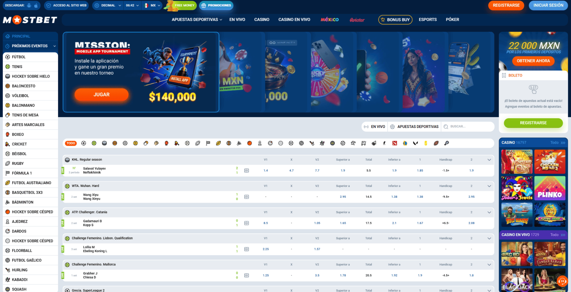 $!Mejores casas de apuestas en México 2026: top 10 con bonos, cuotas y pagos