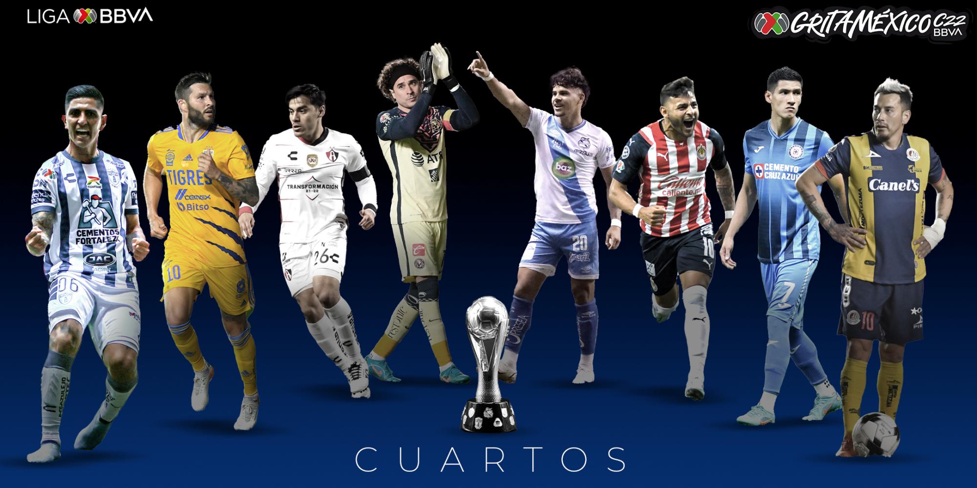 $!Anuncian días y horarios para los cuartos de final del Clausura 2022; Tigres y Cruz Azul cierran las series