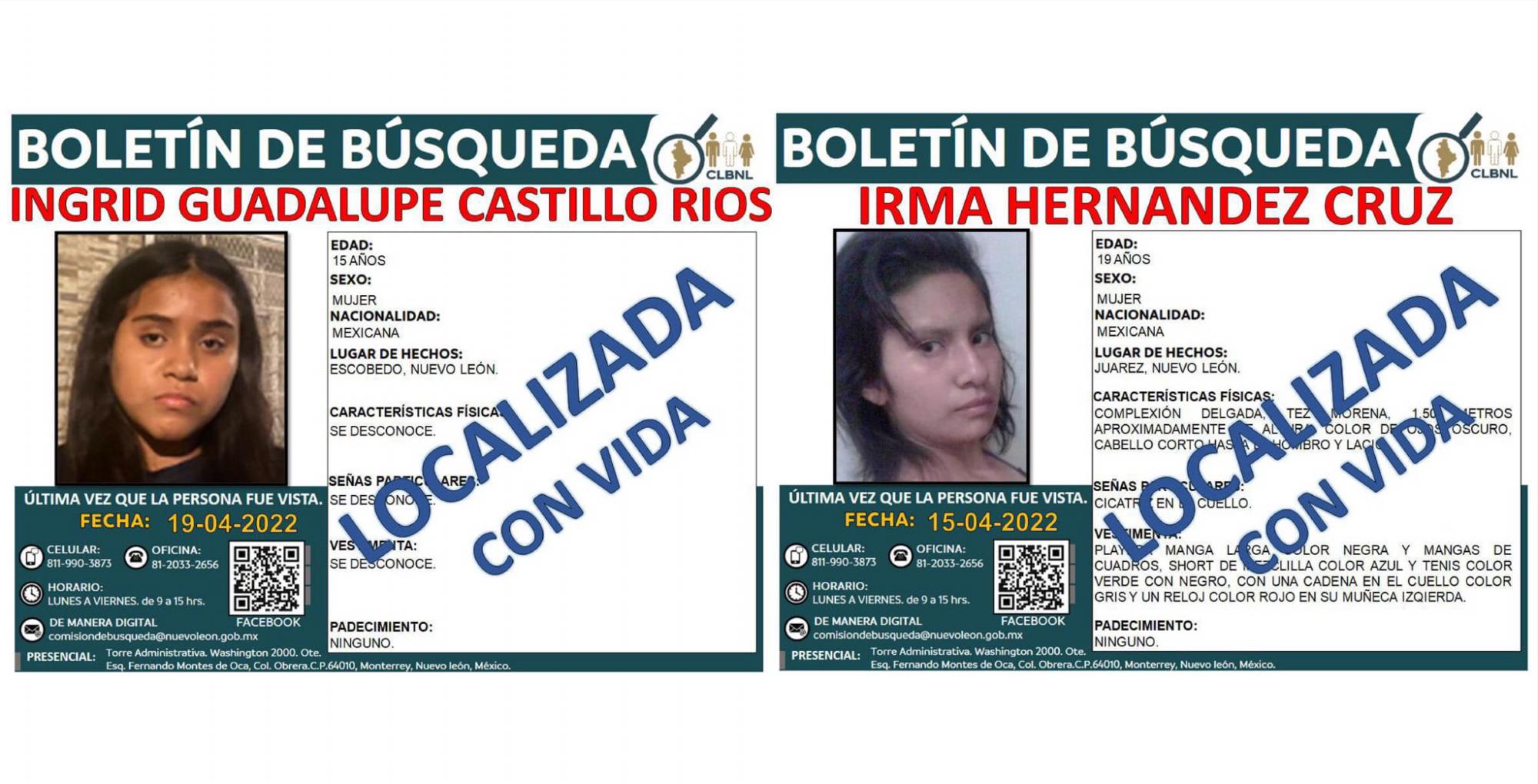 $!Gobierno de Nuevo León aclara que 5 mujeres fueron halladas con vida