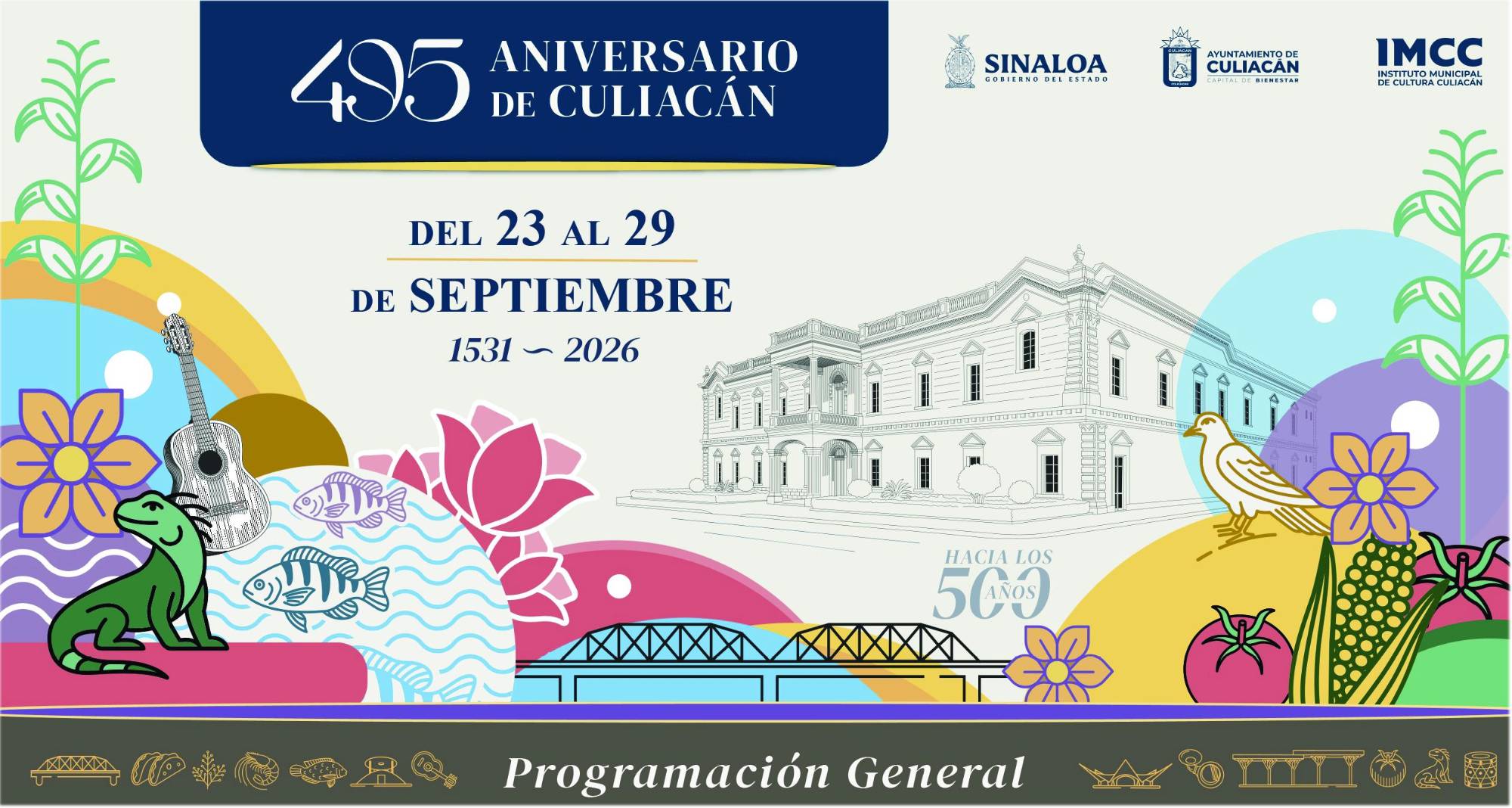$!Culiacán celebrará sus 495 años con festejos ‘menos masivos’
