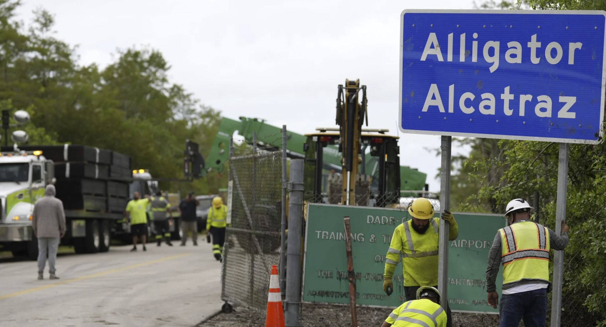 $!Gobierno de Estados Unidos desaloja centro de detención de Florida
