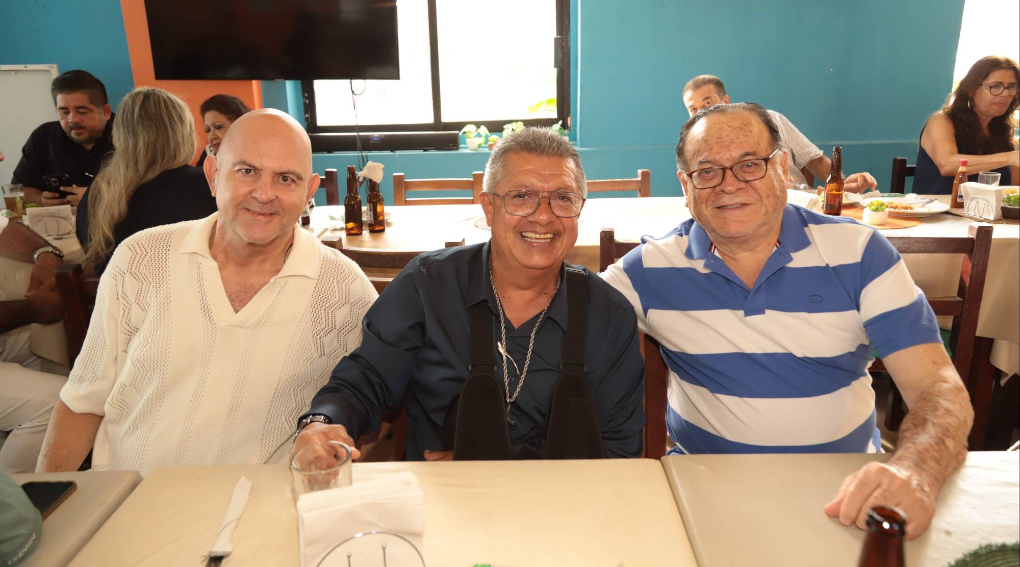 $!Otilio Cabello, Enrique Herrera y Pedro Osuna Amparo.