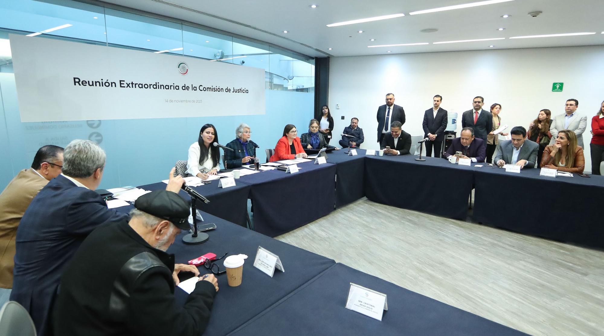 $!Senado avala en comisión renuncia de Zaldívar como Ministro de SCJN