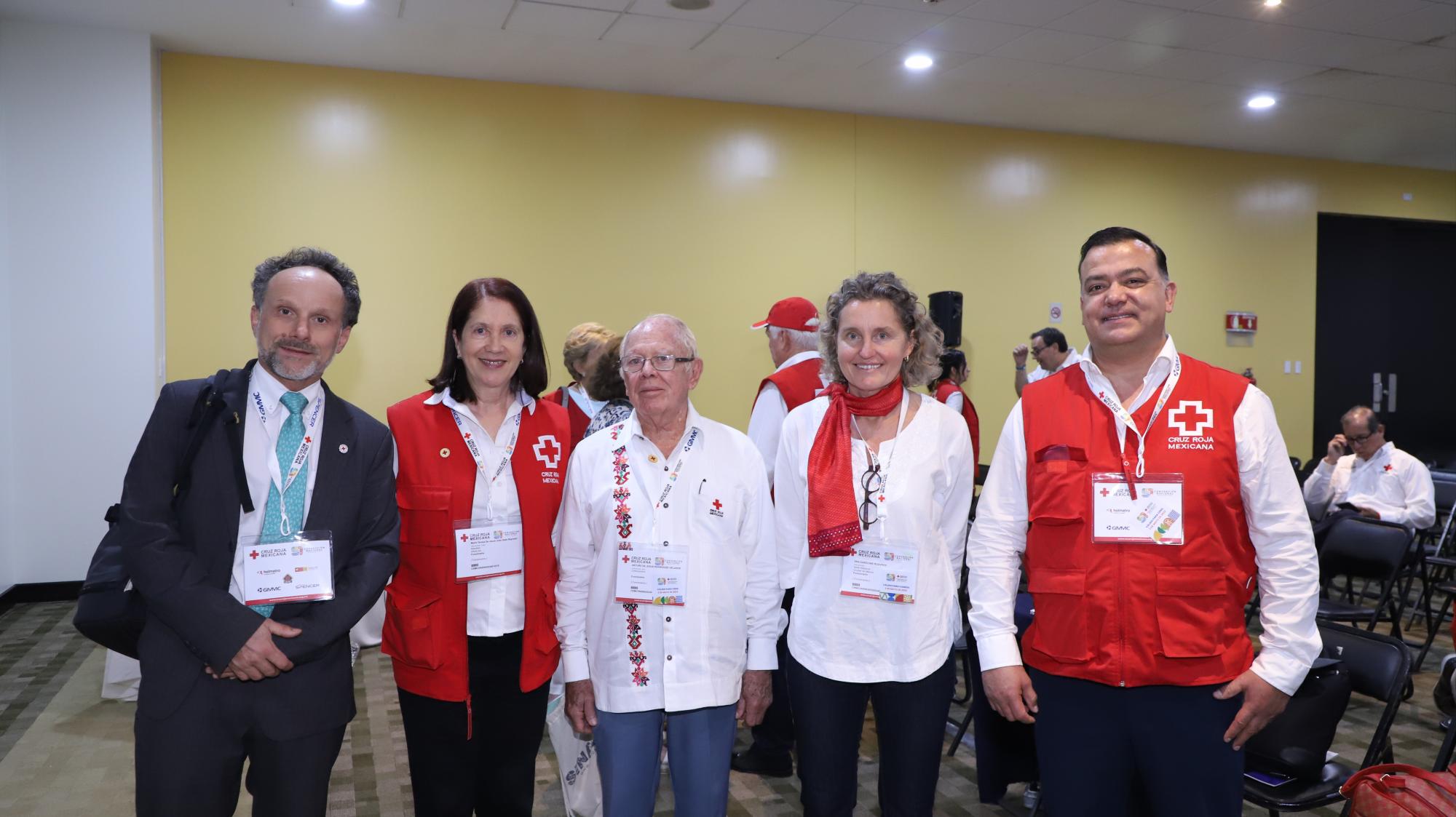 $!Olivier Dubois, Tere Gallo de Gil, Arturo de Jesús Rodríguez, Caroline Rouvroy y Óscar Corral.