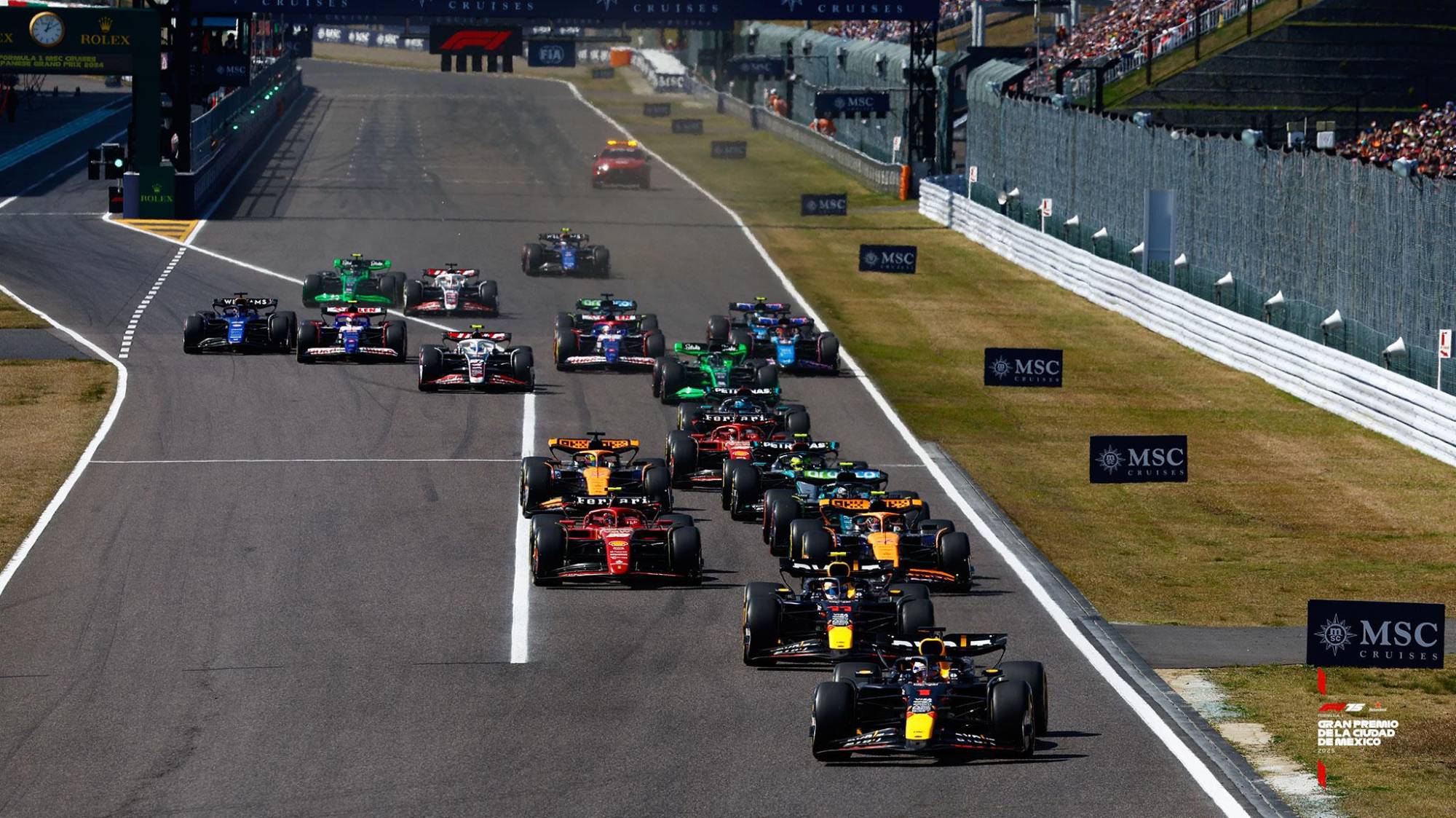 $!El Gran Premio de México continuará en el calendario de la Fórmula 1