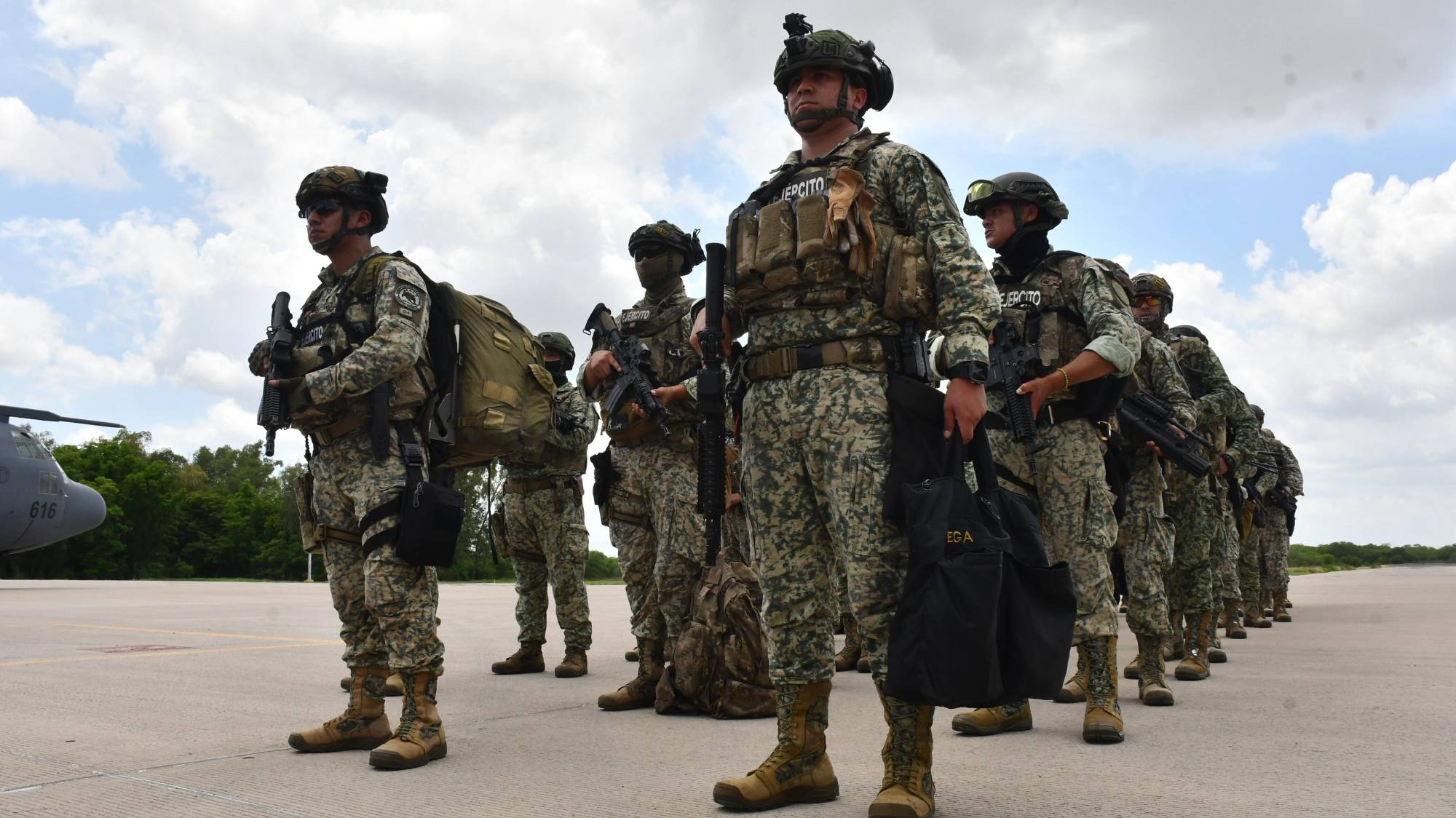 $!Refuerzan Culiacán con 90 elementos de las Fuerzas Especiales del Ejército Mexicano