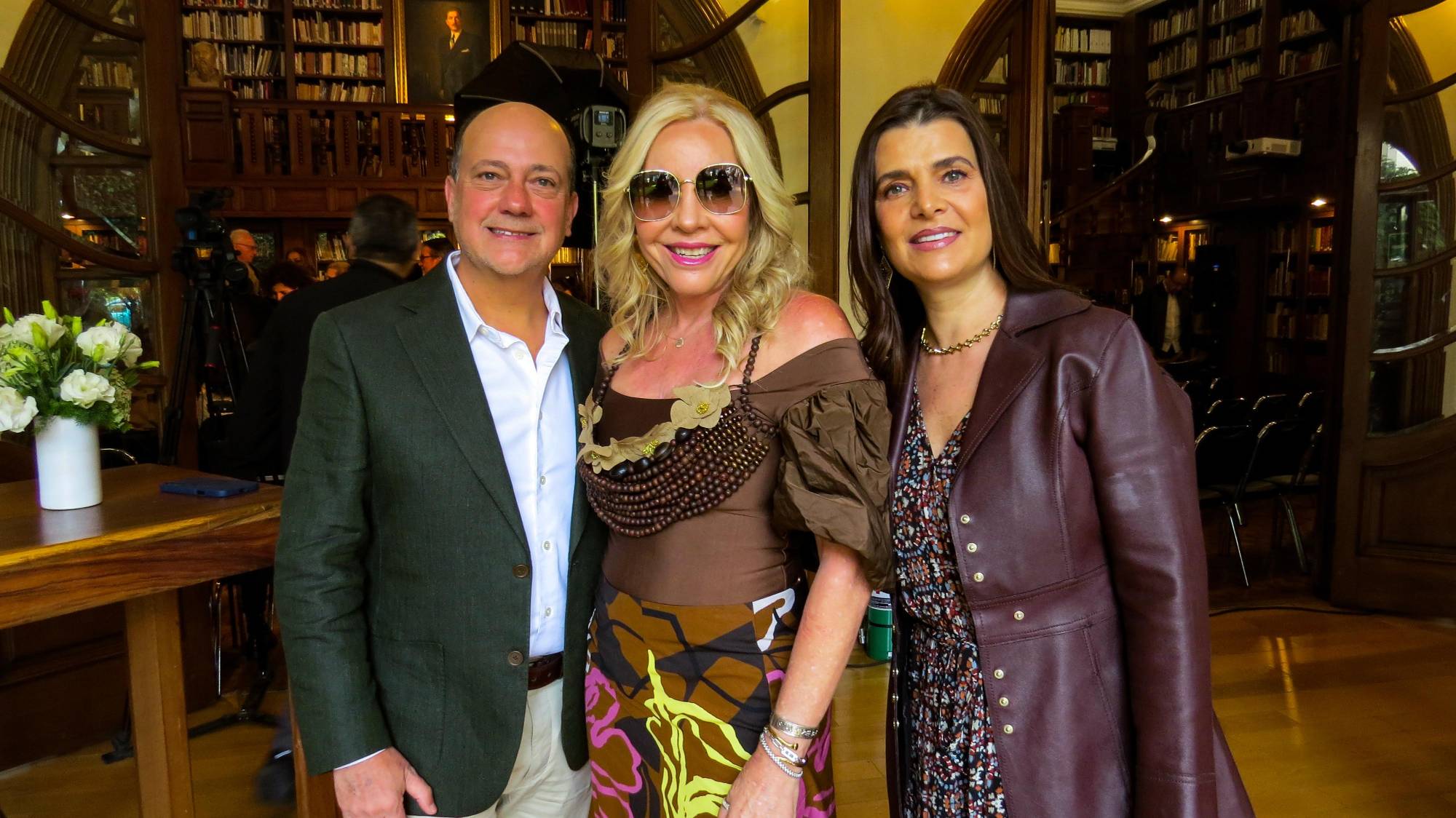 $!Mario Domínguez, Gaby Coppel y Ana Mayo.