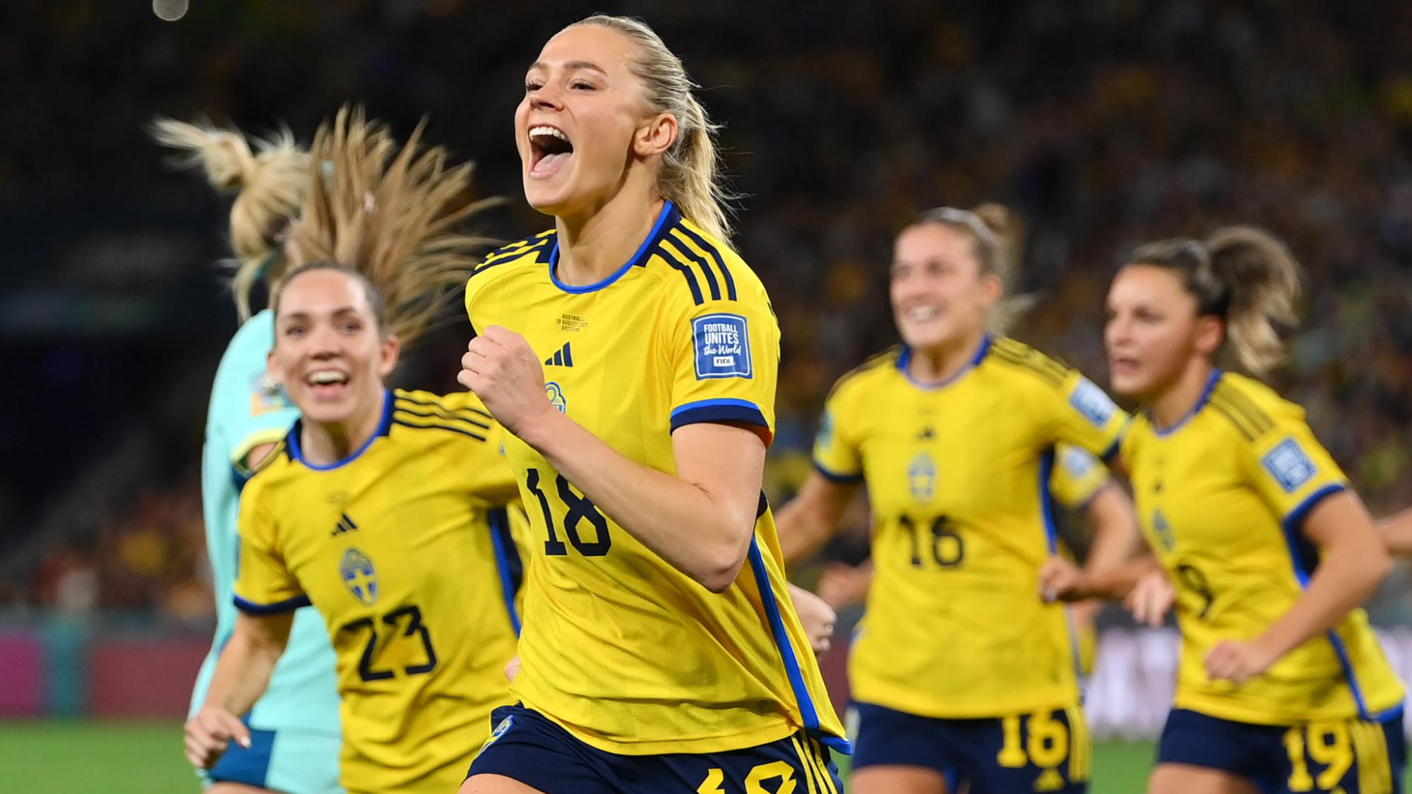 $!Suecia gana el bronce tras vencer a las Matildas