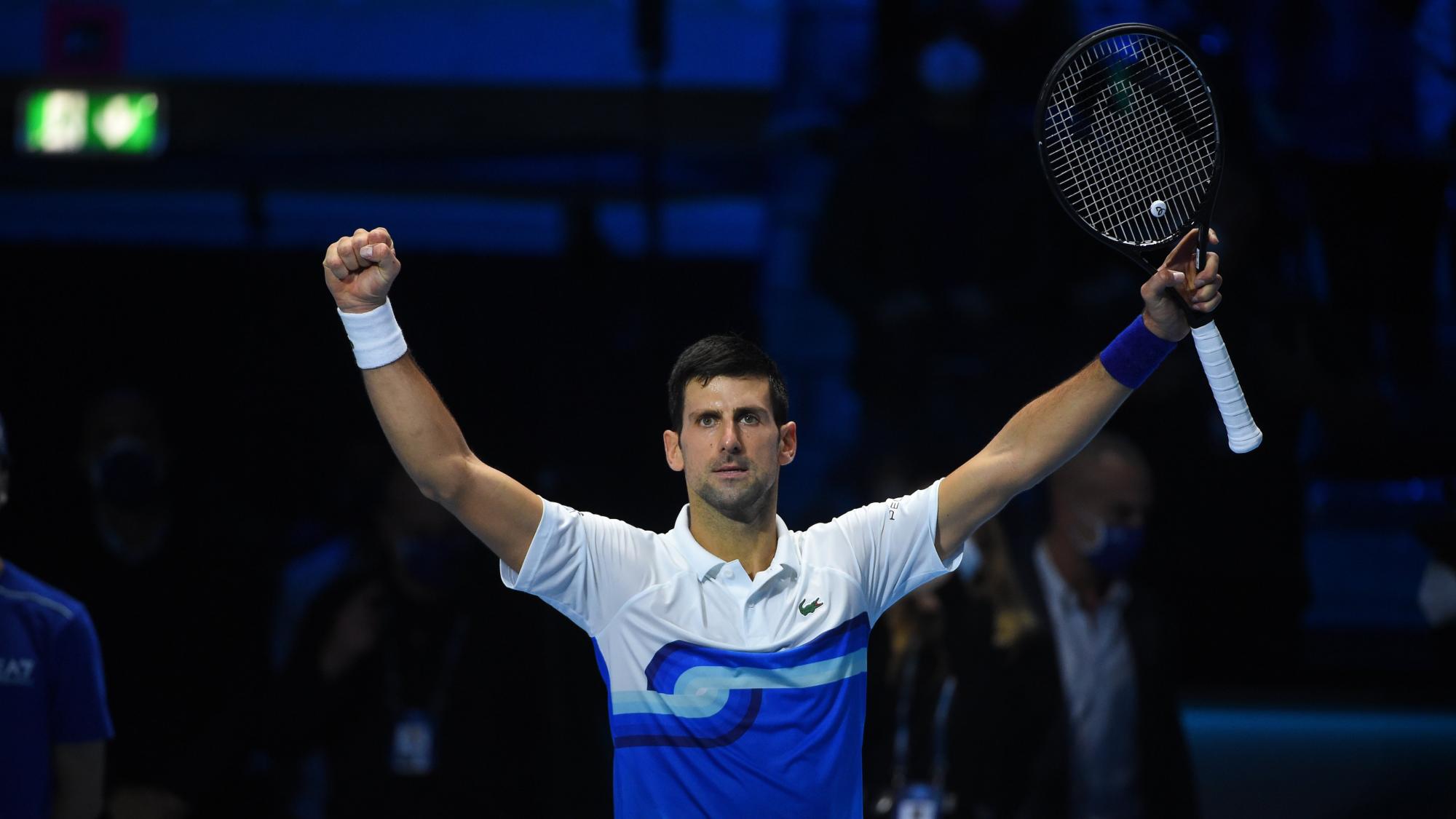 $!Novak Djokovic vence a Andrey Rublev y se convierte en semifinalista de las Nitto ATP Finals