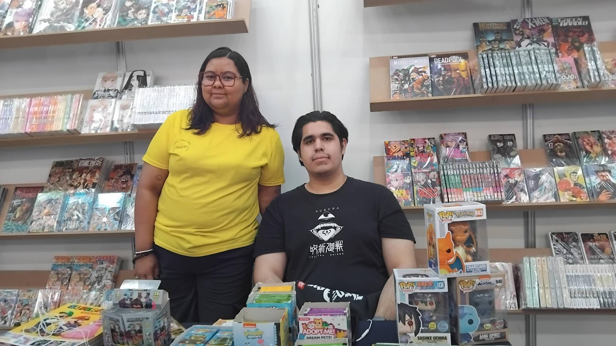 $!Yoana Córdoba y Luis Giovanni Morales.