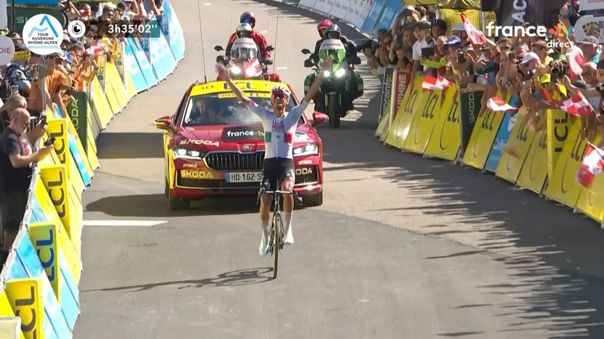 $!Isaac del Toro tras ganar en Francia apunta al Tour: ‘Estoy llegando, lento, pero estoy llegando’