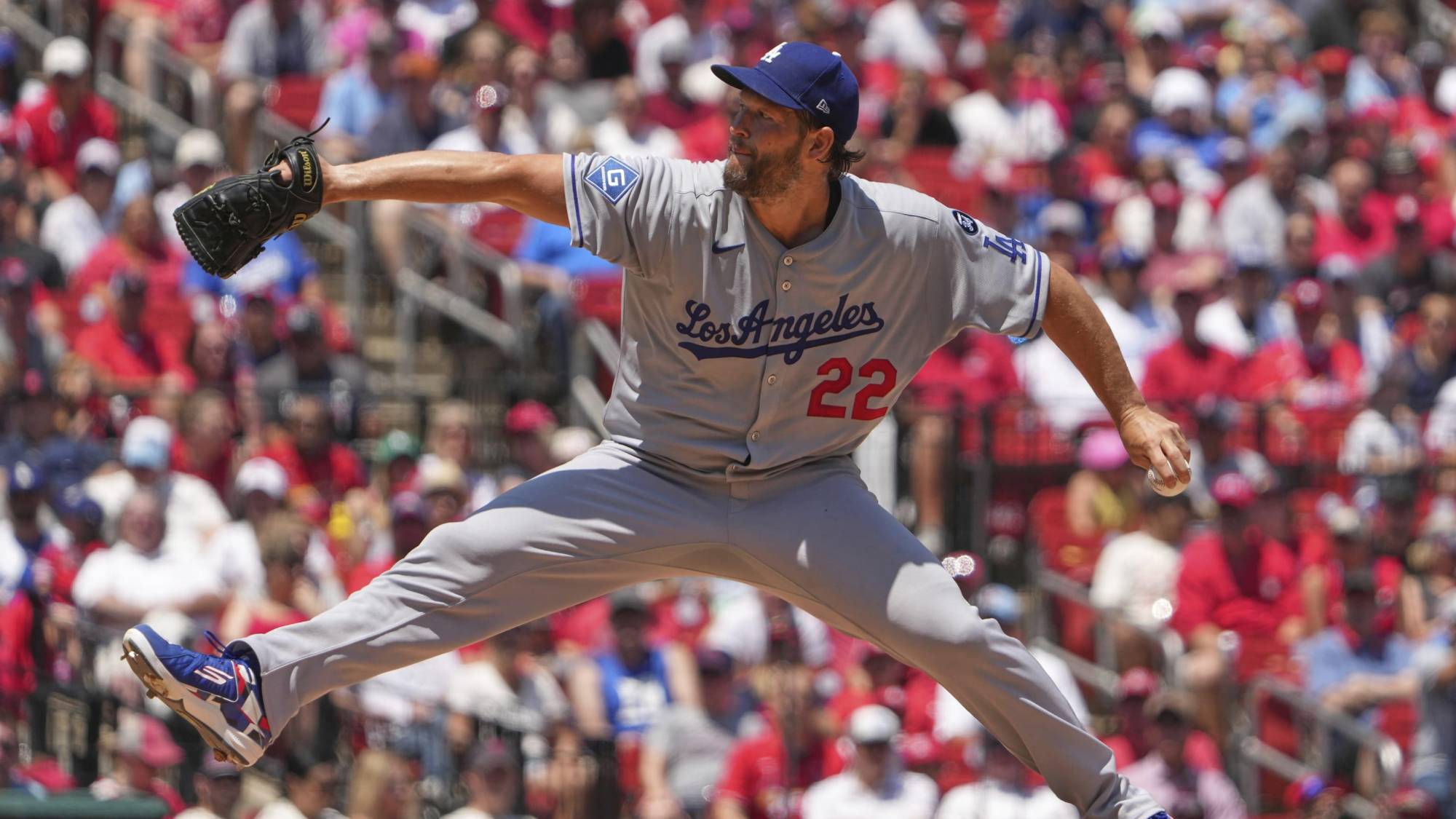 $!Dodgers evitan barrida en San Luis con gran salida de Kershaw y bateo oportuno