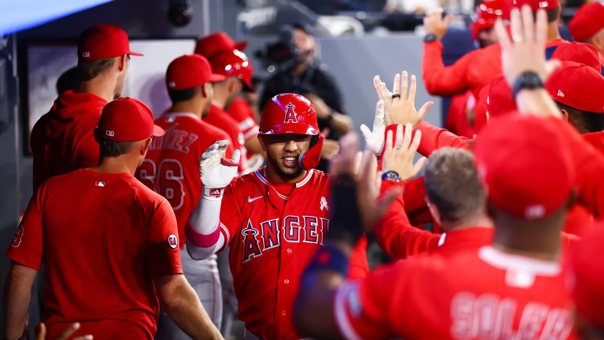 $!Soriano retira a 20 seguidos y Adell sacude 2 HR en triunfo de los Angelinos