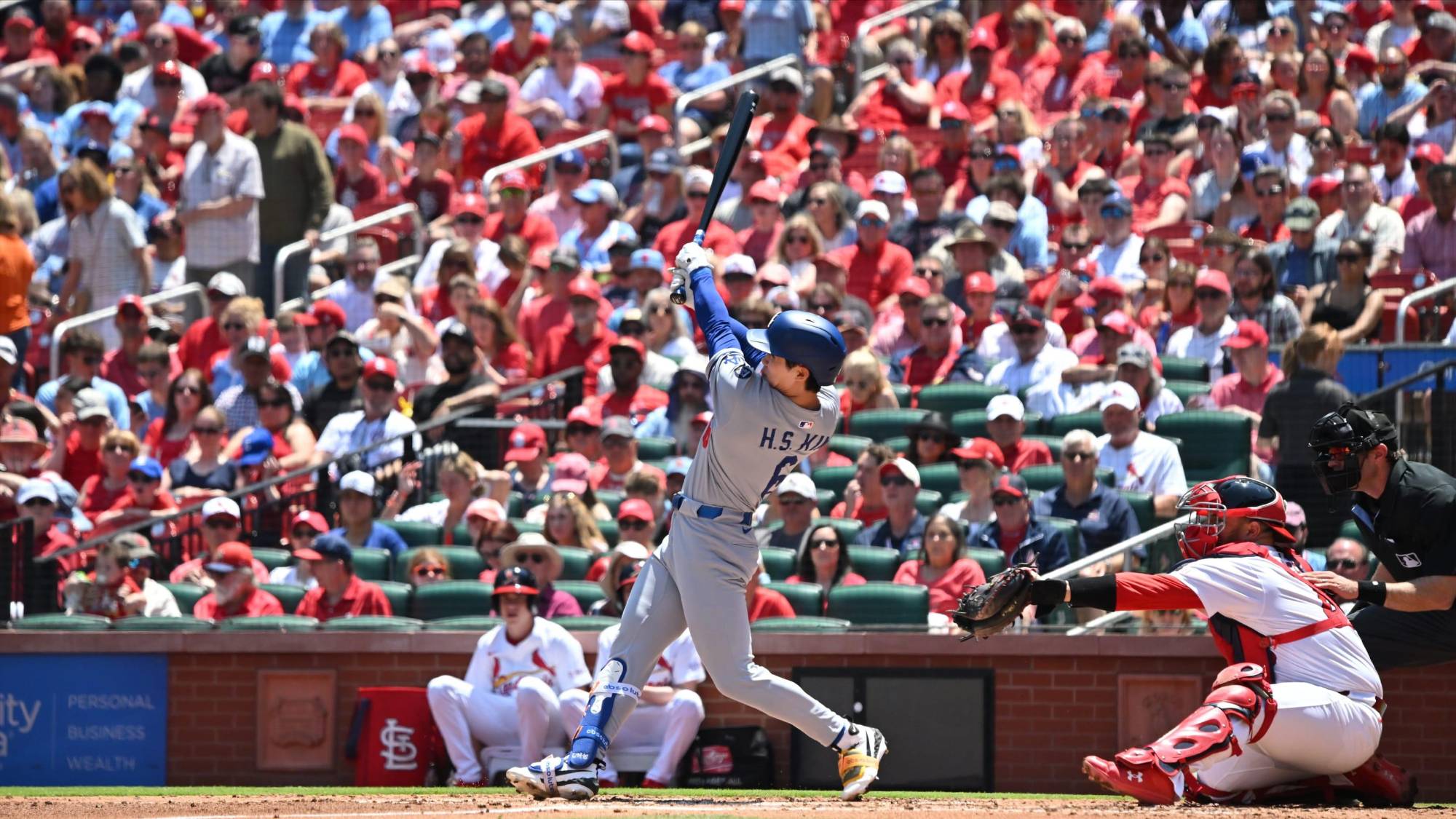 $!Dodgers evitan barrida en San Luis con gran salida de Kershaw y bateo oportuno