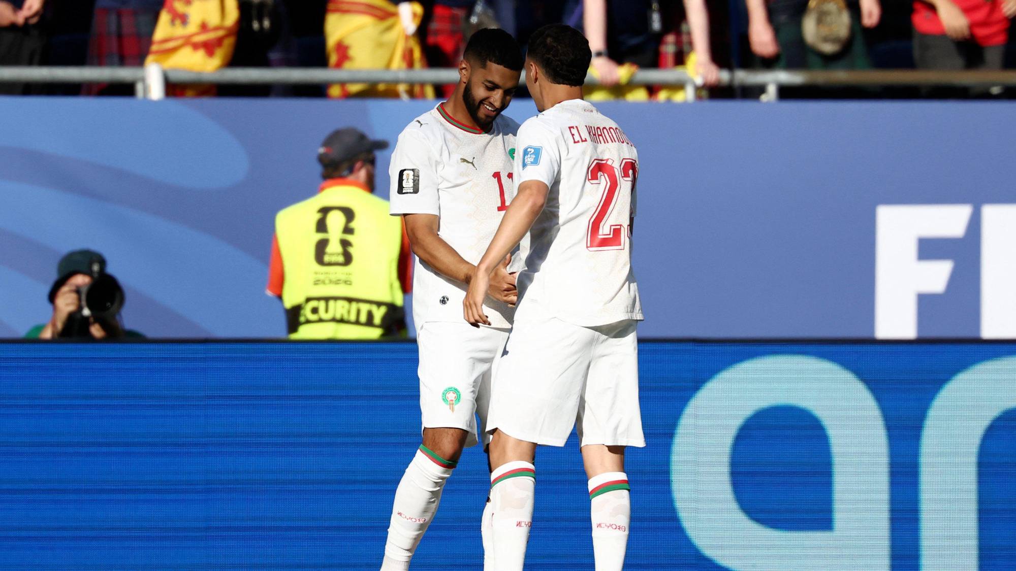 $!Marruecos vence a Escocia y mete presión a Brasil en el Grupo C
