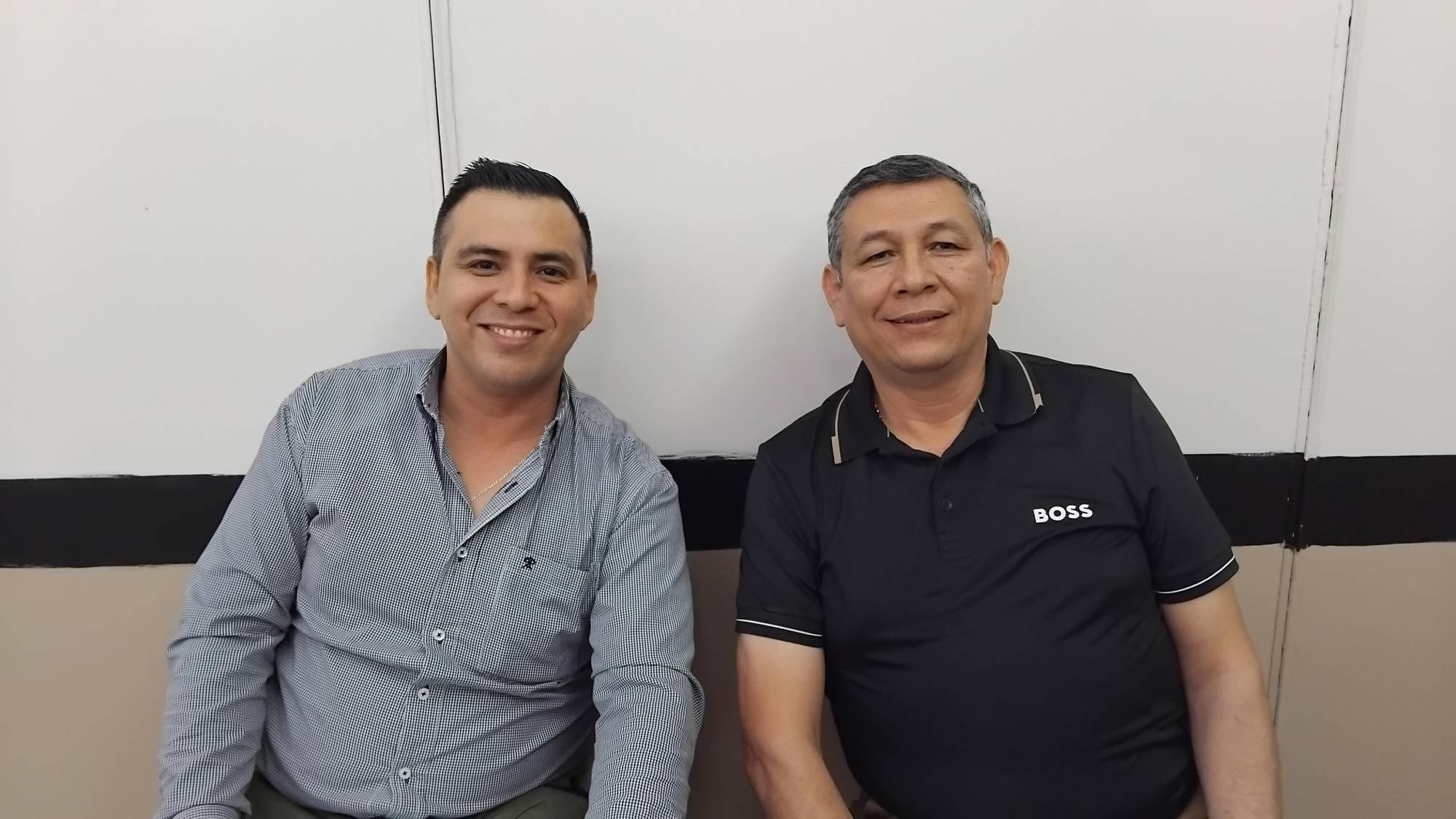 $!José Eduardo y Juan Carlos Trujillo.