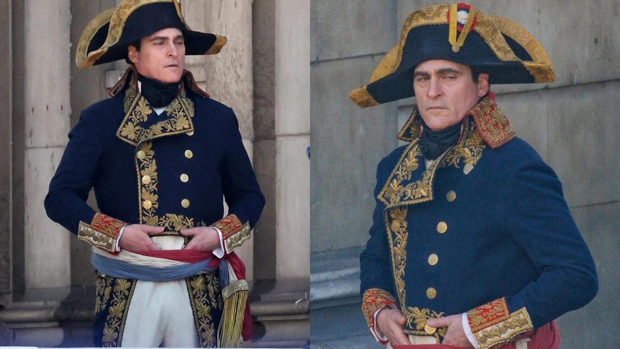 $!Se filtran imágenes de Joaquin Phoenix como Napoleón Bonaparte