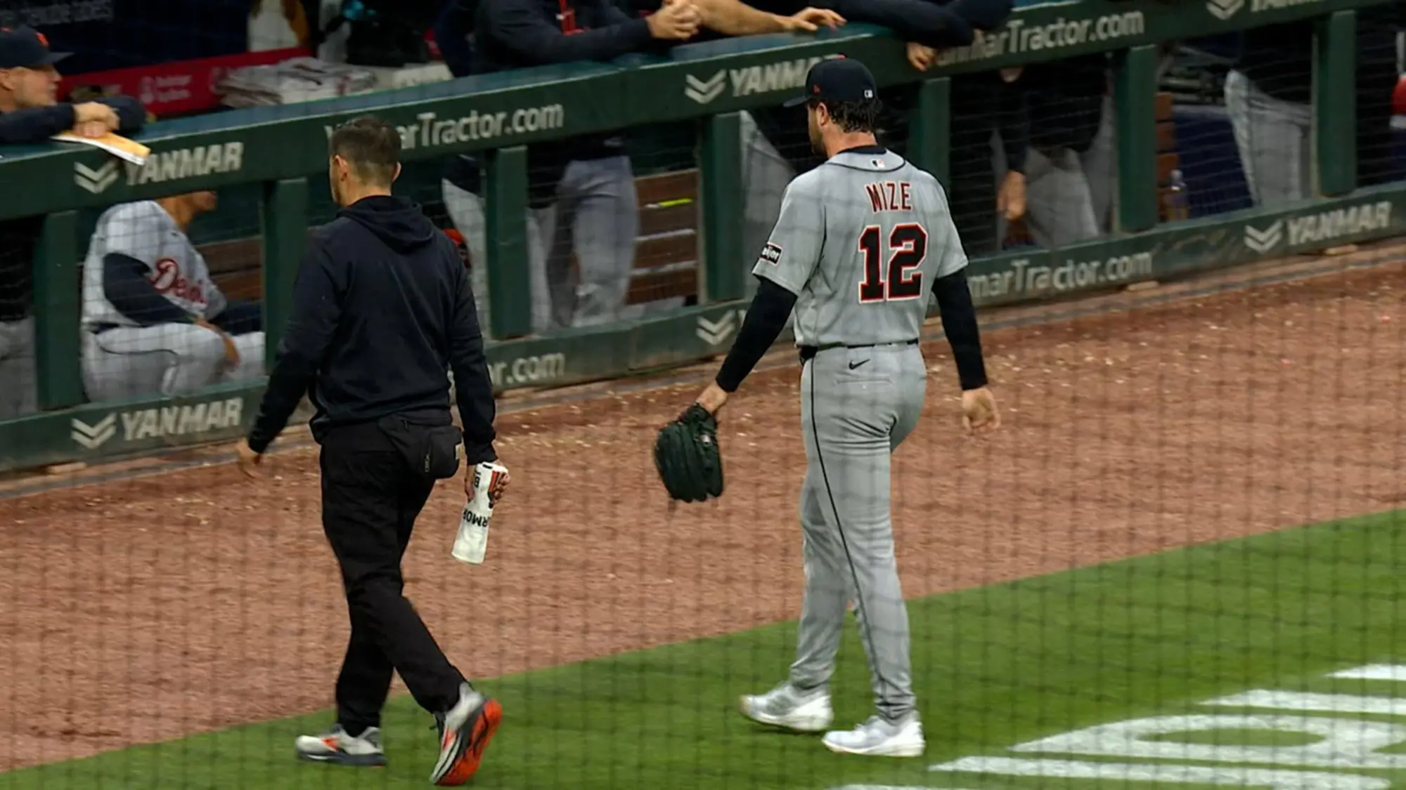 $!Duro golpe para Detroit: Báez (tobillo) y Mize (aductor) a la lista de lesionados