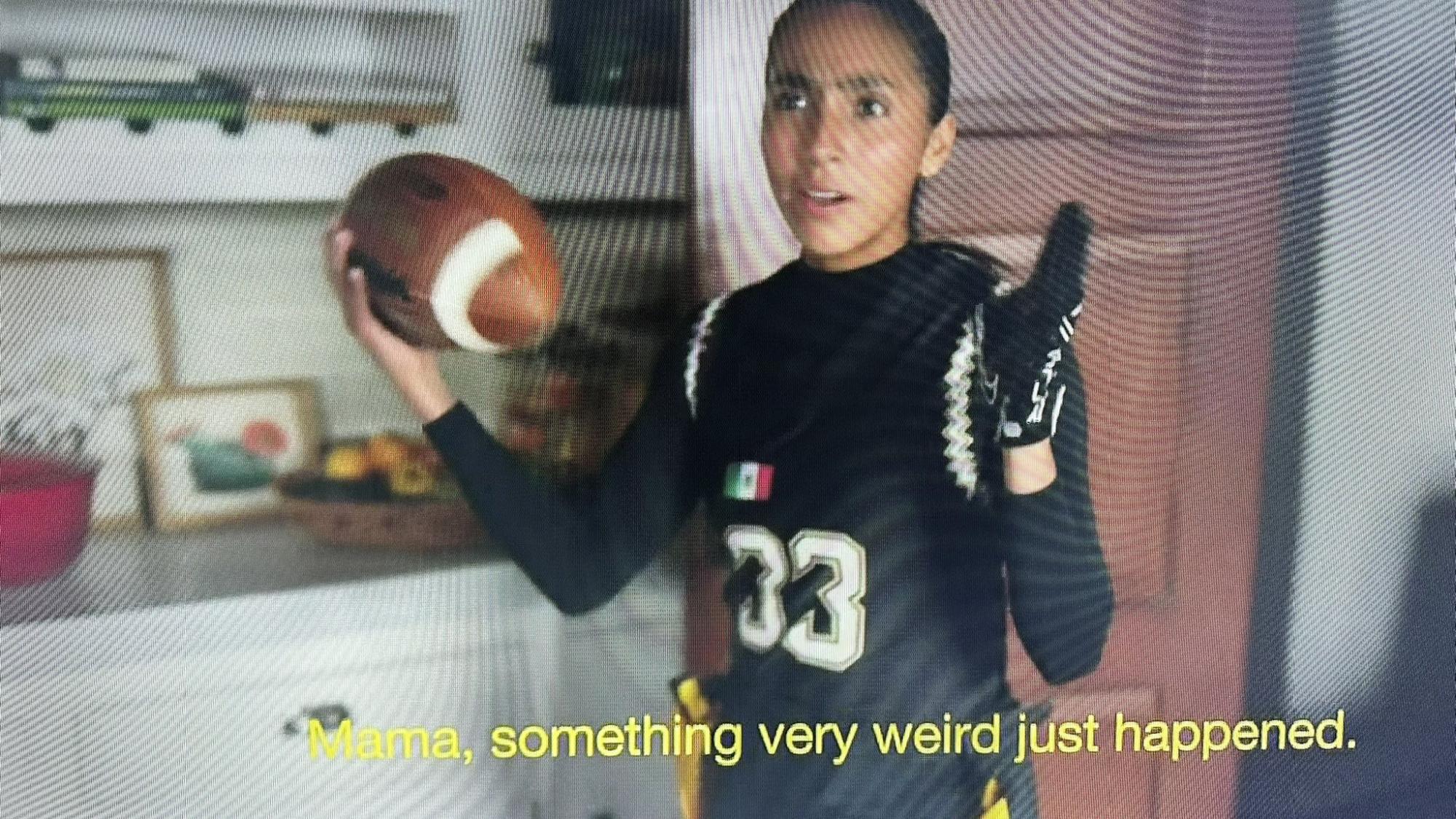 $!Mexicana Diana Flores protagoniza comercial de la NFL en el Super Bowl LVII