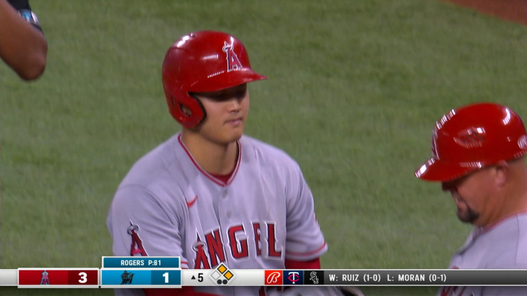 $!Maestría en Miami: Ohtani poncha a 10 y pega el hit decisivo