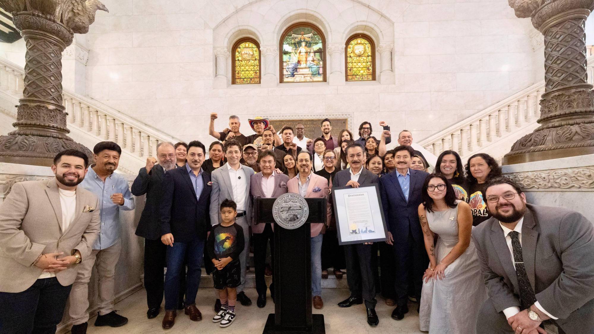 $!En el evento, el grupo estuvo acompañado de sus familiares.