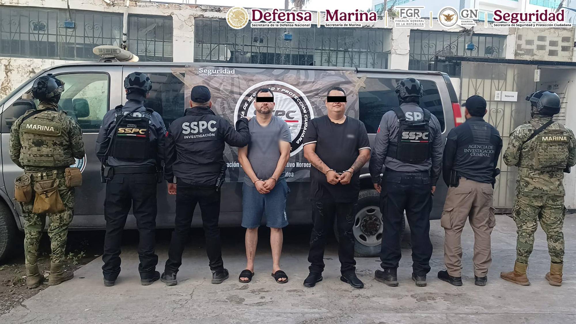 $!Detienen en Jalisco a cuñado y suegro de “El Chapito”; aseguran armas, droga y vehículos