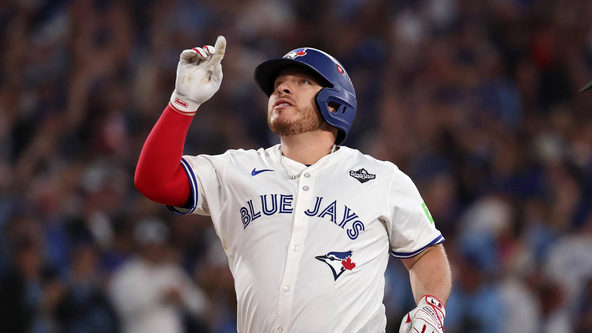 $!Toronto arrolla a Dodgers en el Juego 1 de la Serie Mundial con grand slam de Barger