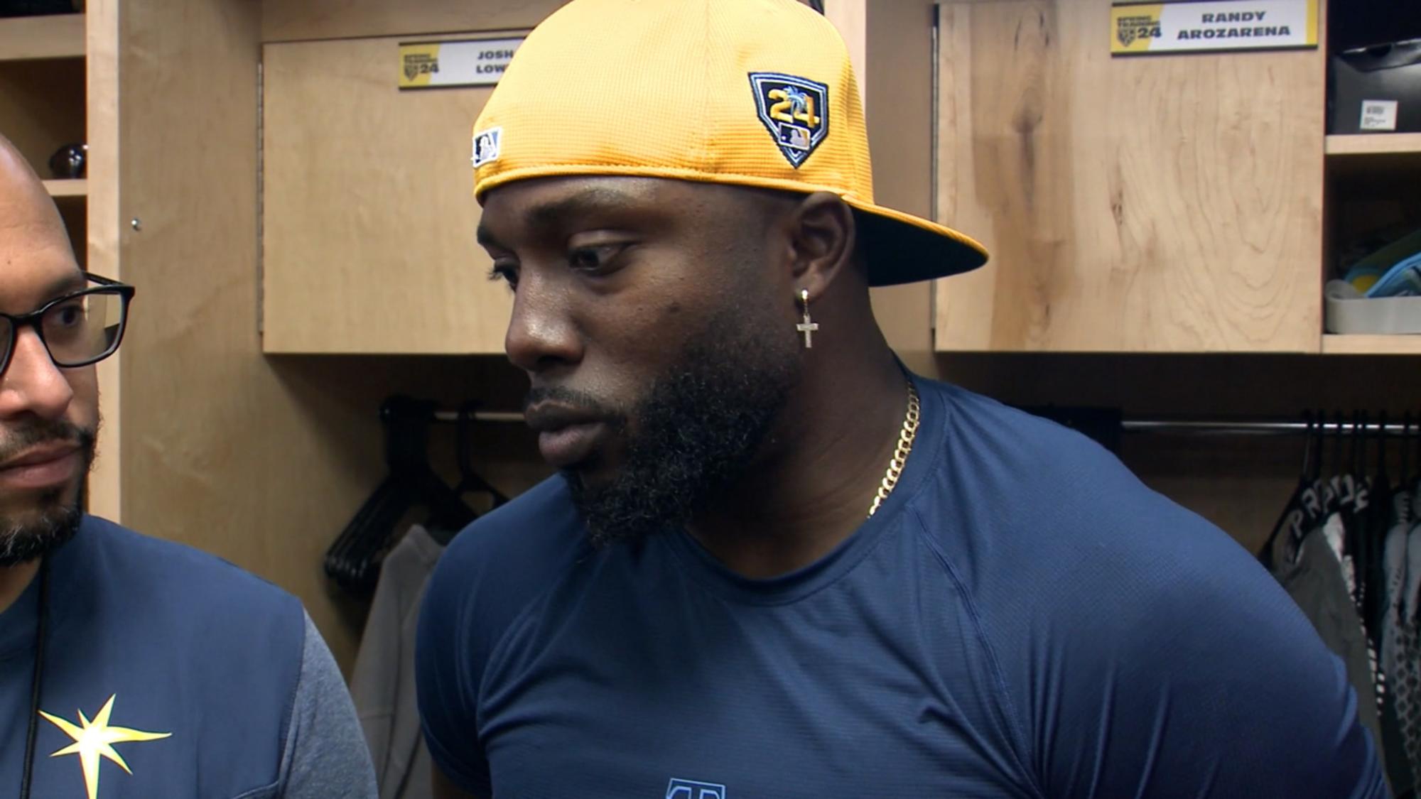 $!Un Randy Arozarena con más músculo busca terminar fuerte en el 2024