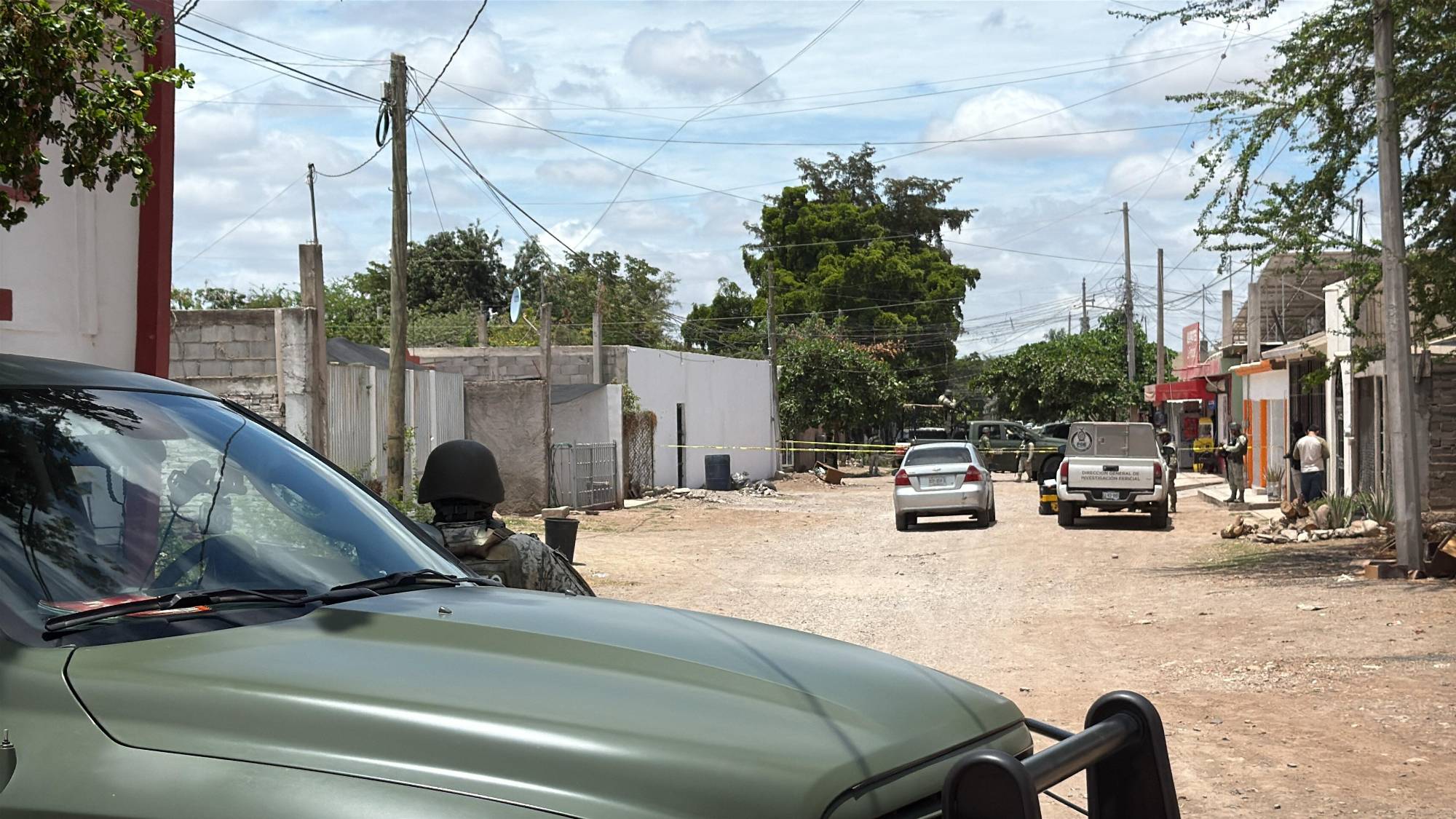 $!Balean un domicilio de la Adolfo López Mateos, en Culiacán; no registran heridos