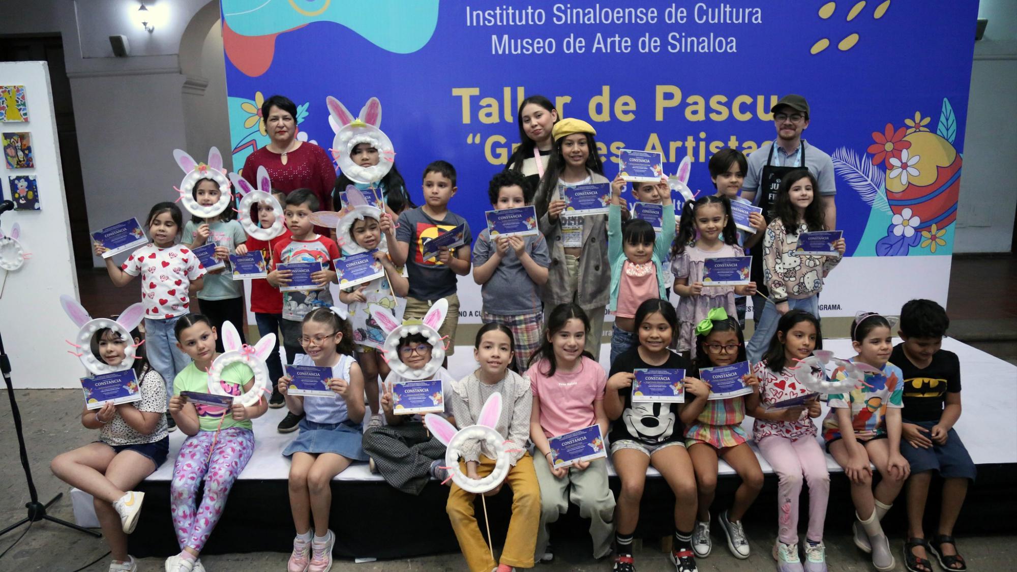 $!Durante una semana los menores se acercaron al arte de una manera lúdica.