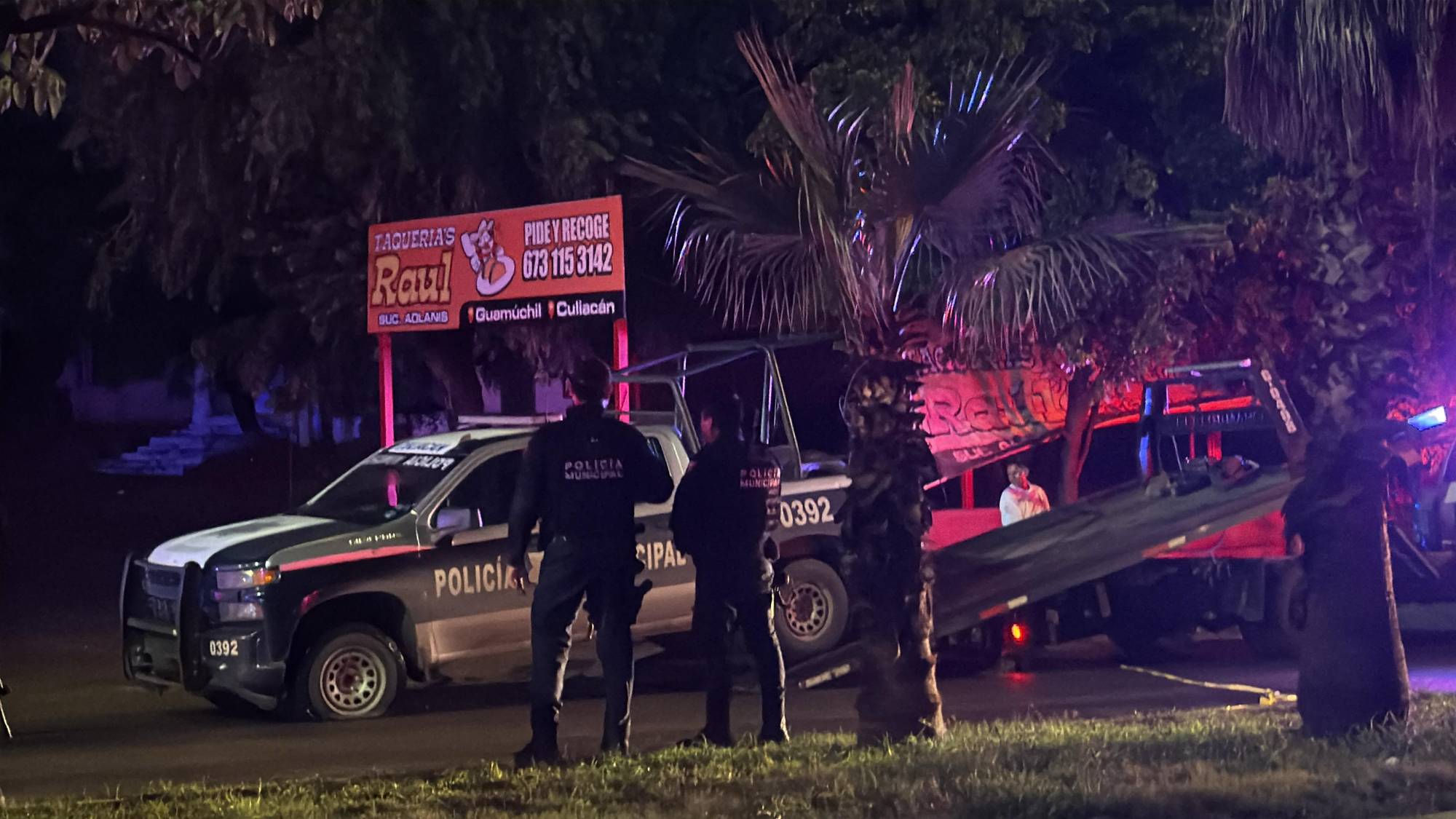 $!Ataque contra policías en Culiacán deja heridos a 2 elementos y 2 civiles