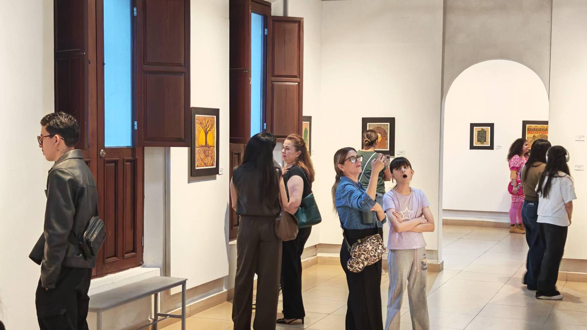 $!La exposición fue inaugurada en la Galería de Arte Frida Kahlo.