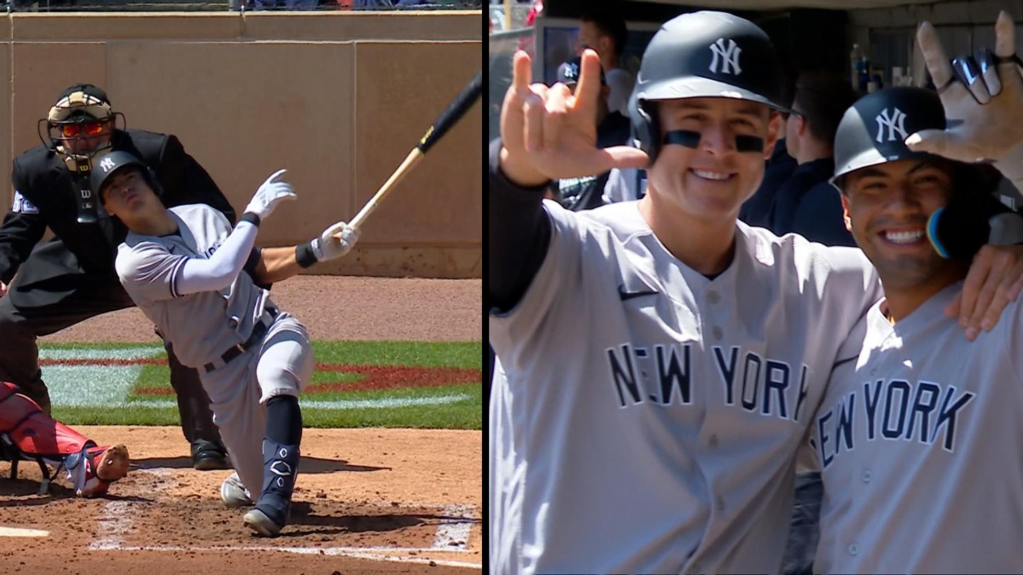 $!Yanquis celebran el cumpleaños de Judge a puro trueno