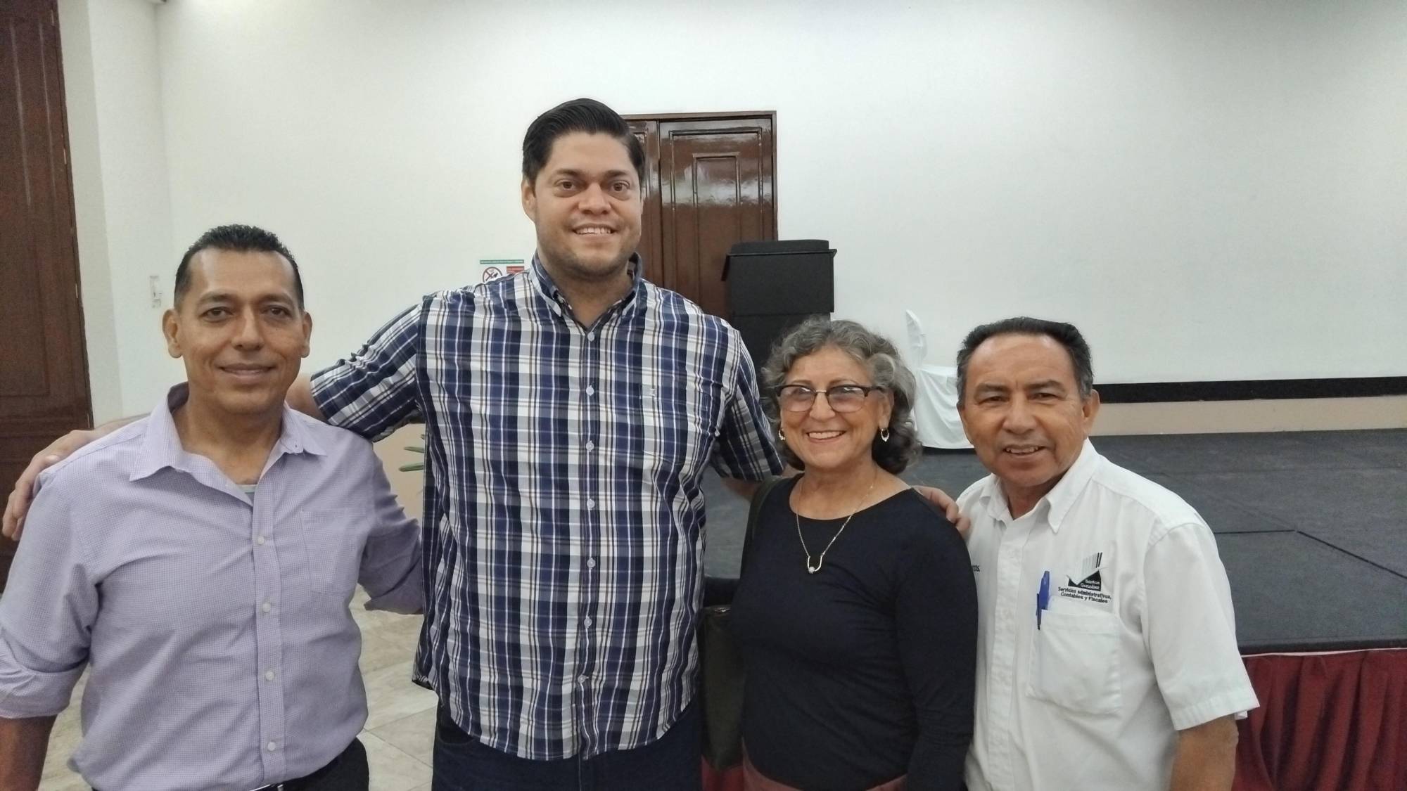 $!José Natividad Portillo, Alejando Lizárraga, Karla Tostado y Sergio Santos.