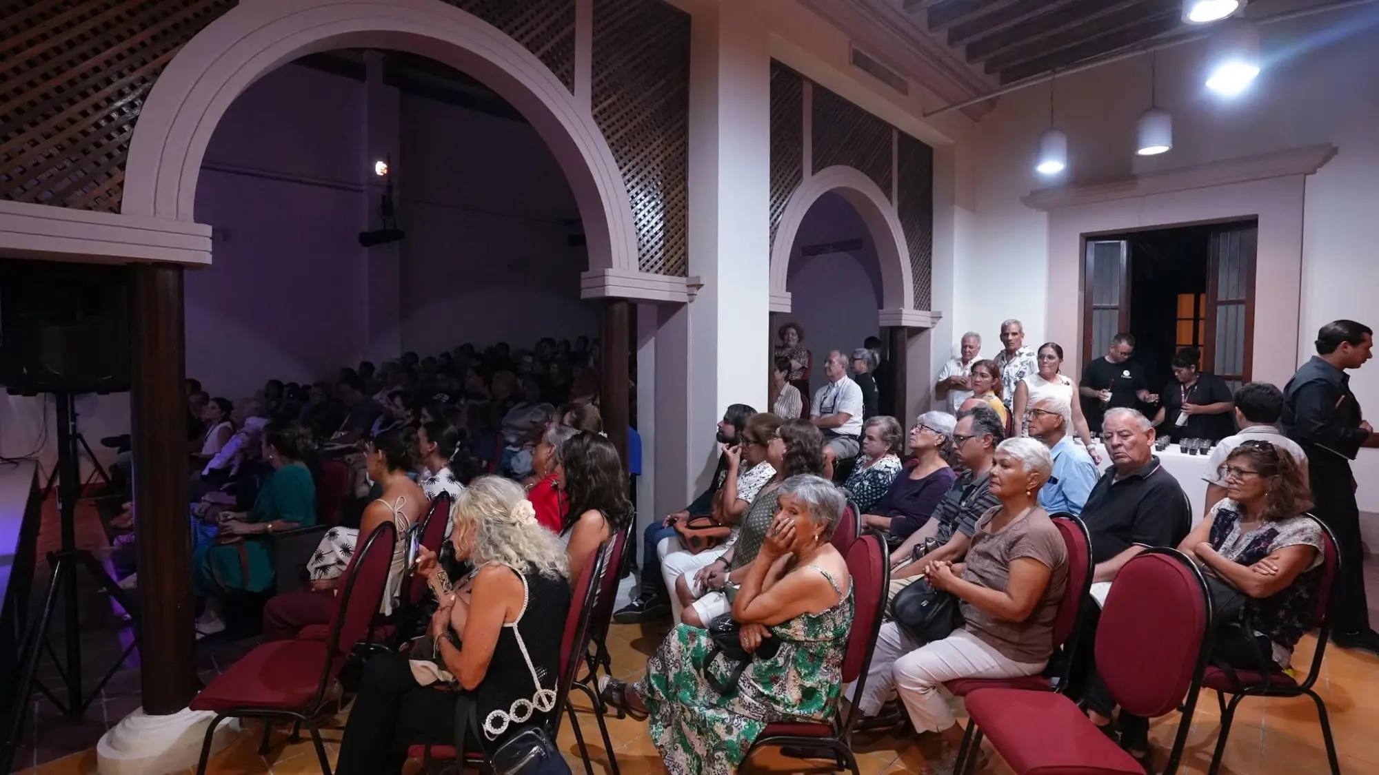 $!Una nutrida asistencia tuvo el homenaje.