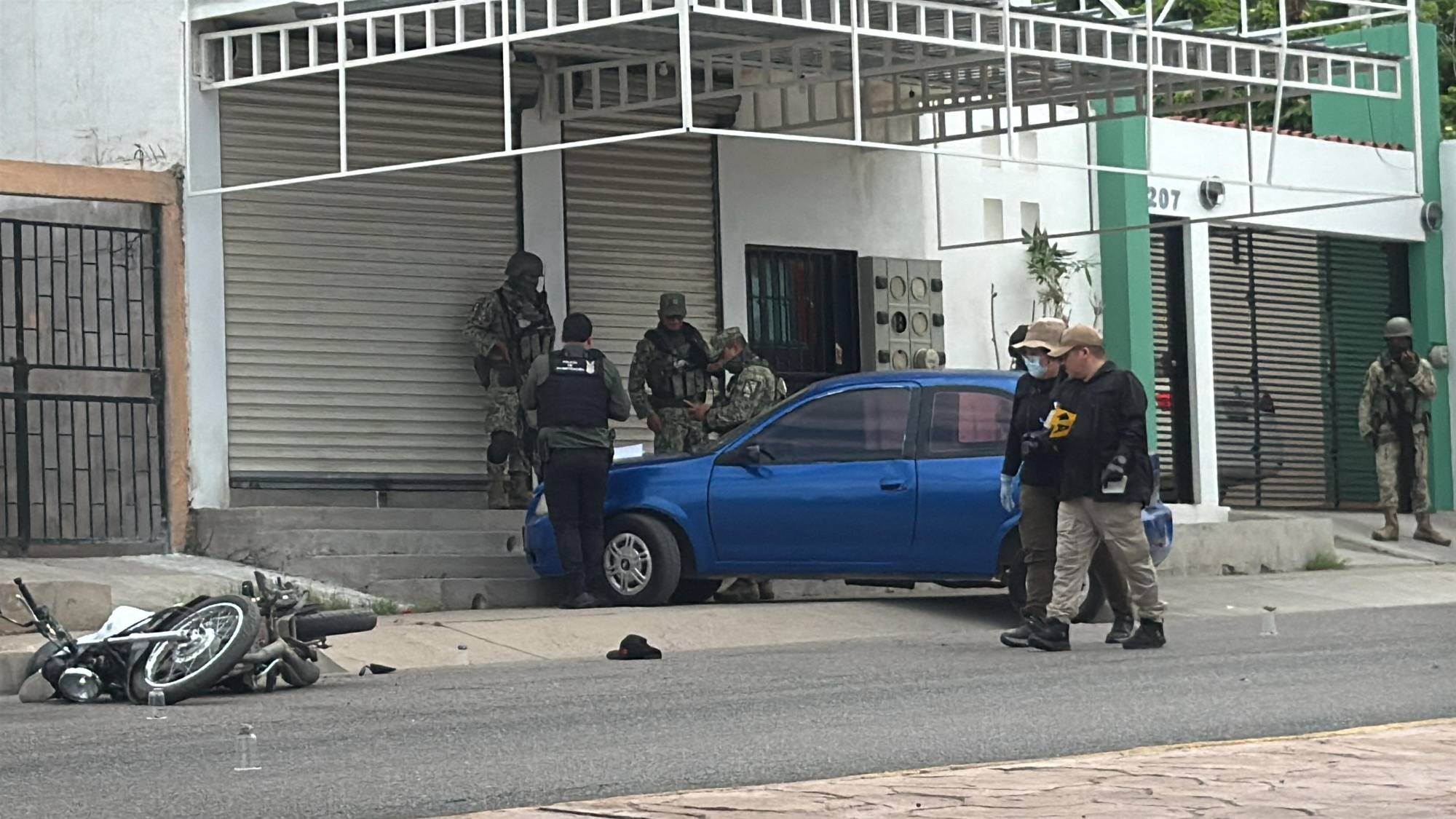 $!Matan a balazos a motociclista en el sector Barrancos, en Culiacán